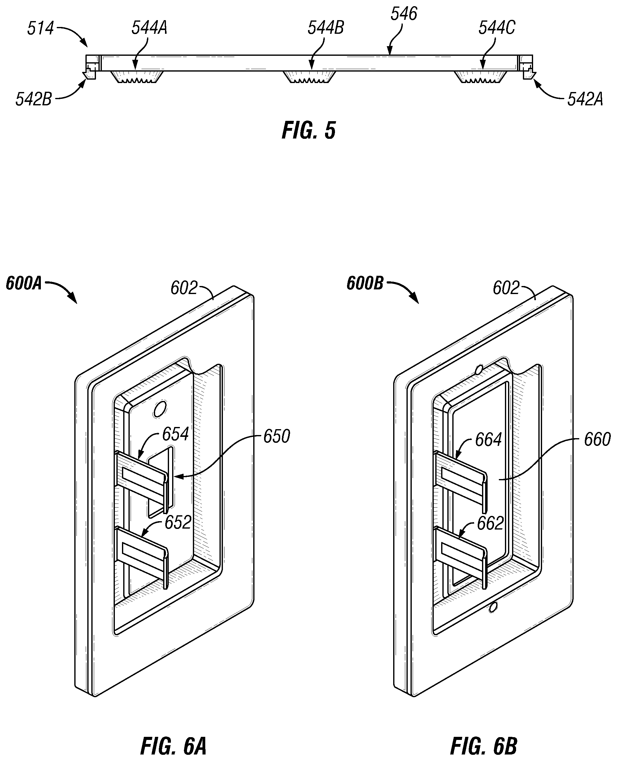 Patent US12322910 Figure 4 – Electrical outlet cover with integrated lighting with connectivity