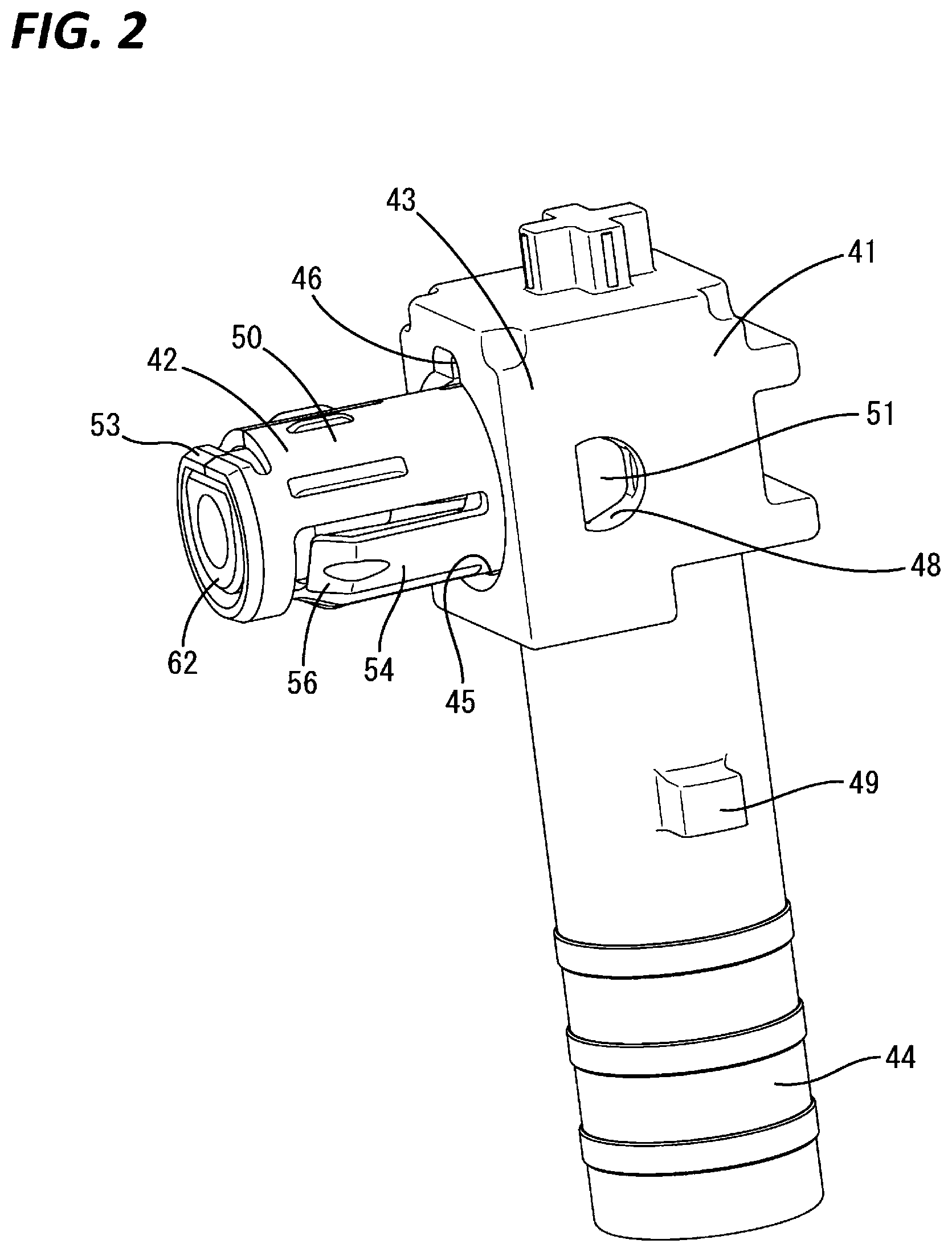 Patent US12322913 Figure 2 – Connector with improved shielding