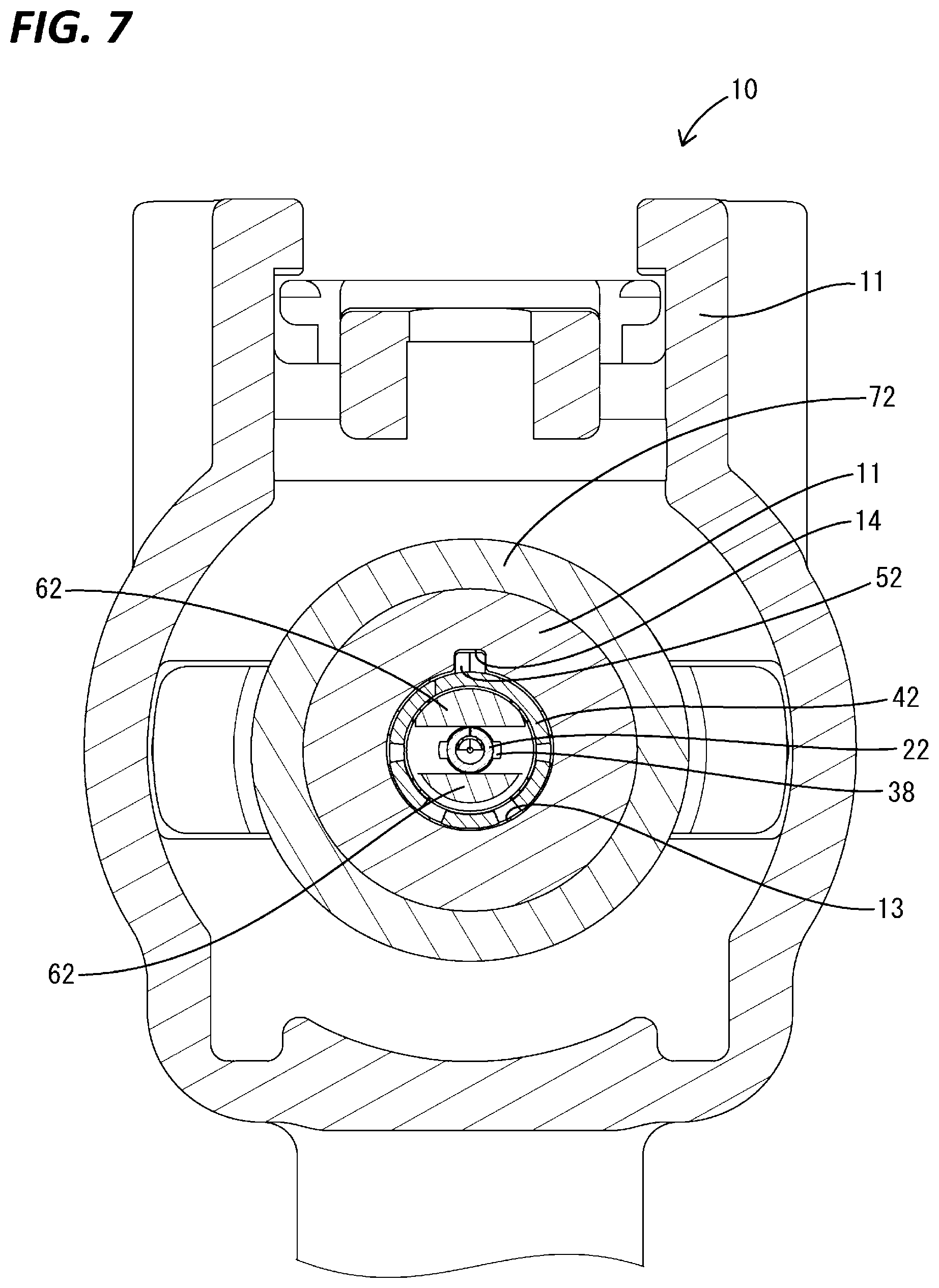 Patent US12322913 Figure 7 – Connector with improved shielding