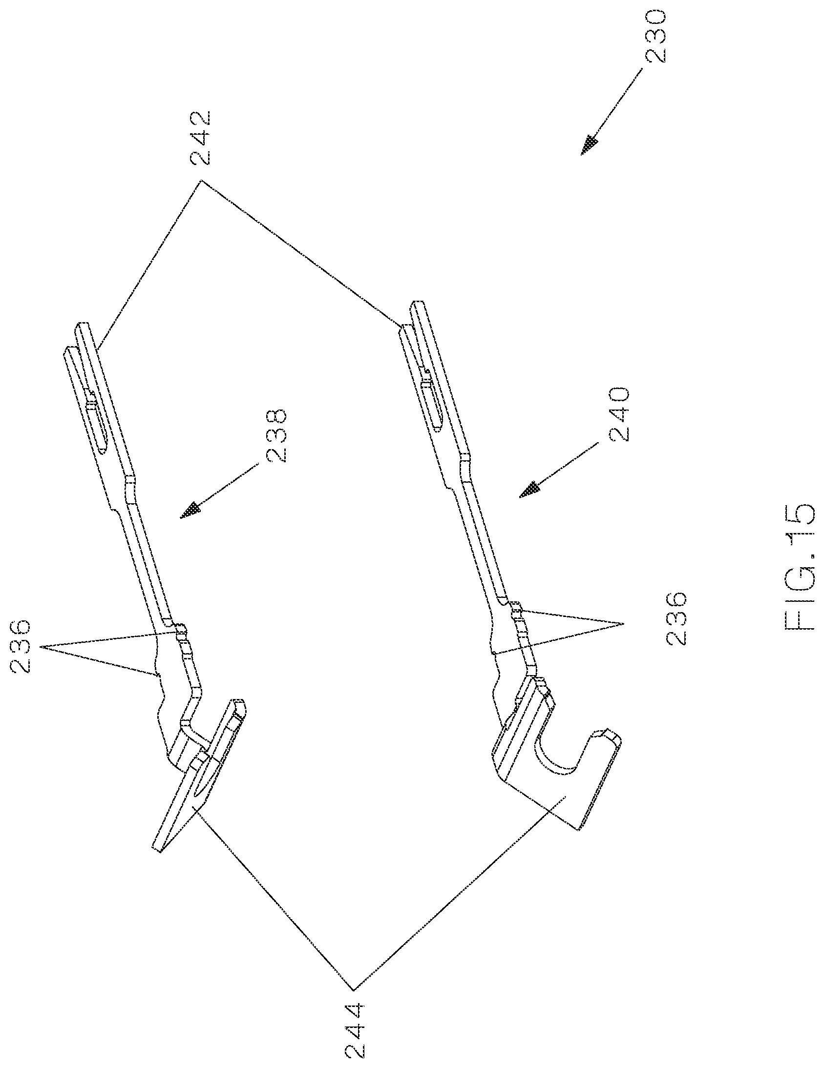 Patent US12322914 Figure 15 – Field terminable single pair ethernet connector with angled contacts
