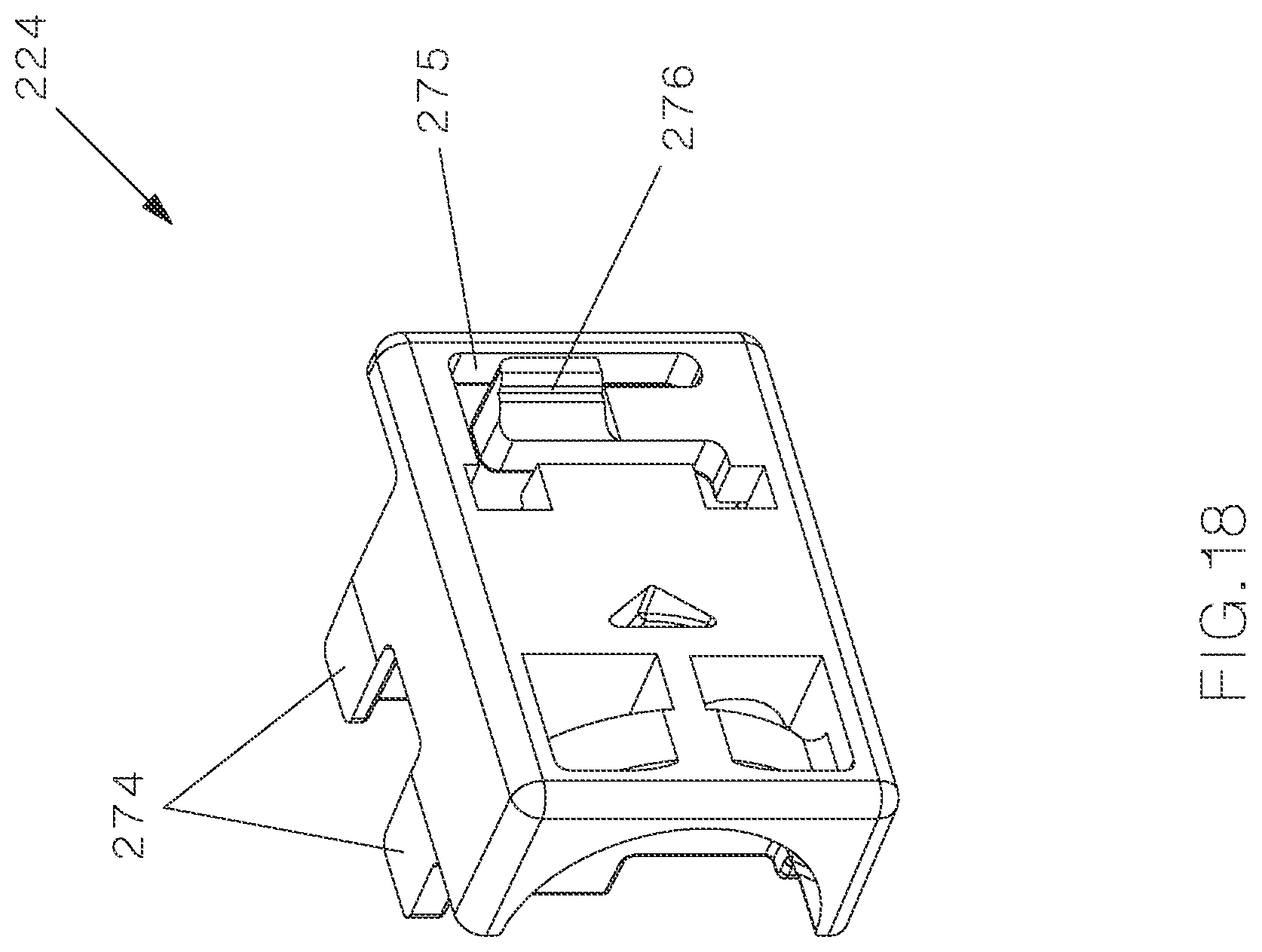 Patent US12322914 Figure 18 – Field terminable single pair ethernet connector with angled contacts
