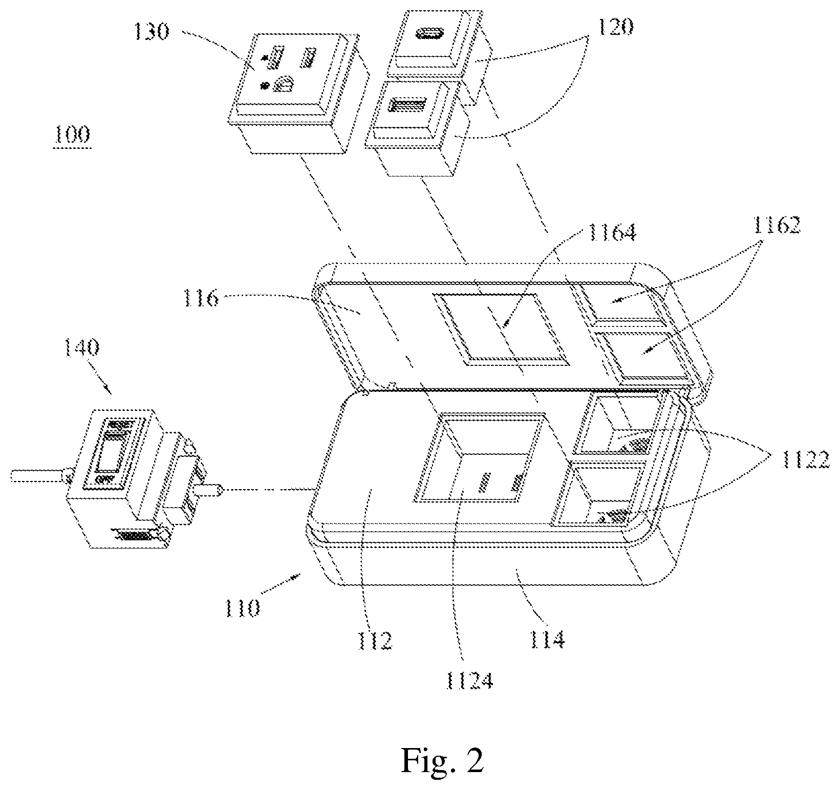 Patent US12322915 Figure 2 – Electric signal adapting device
