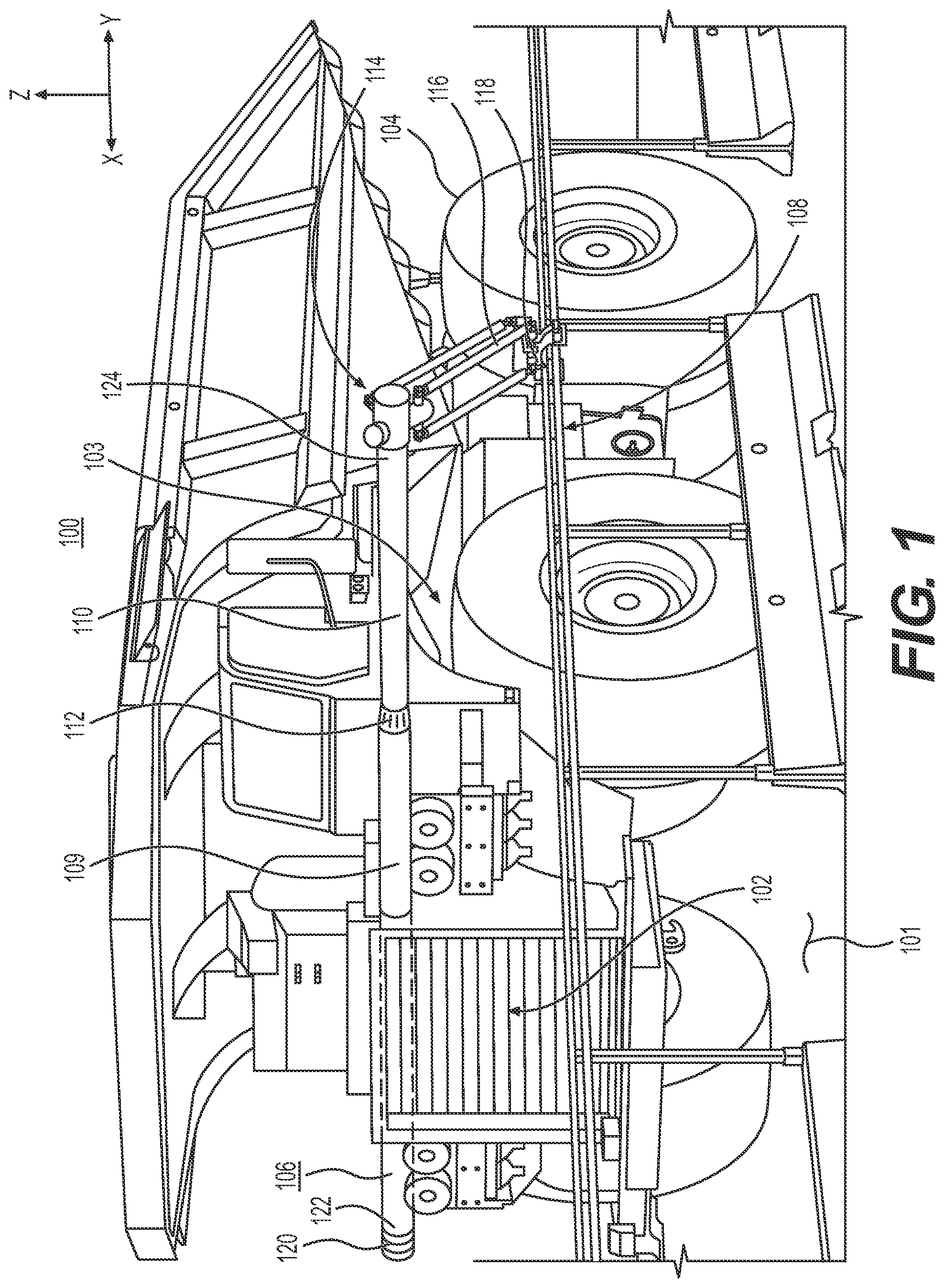 Patent US12322918 Figure 1 – Slidable current collector and method for contacting conductor rail