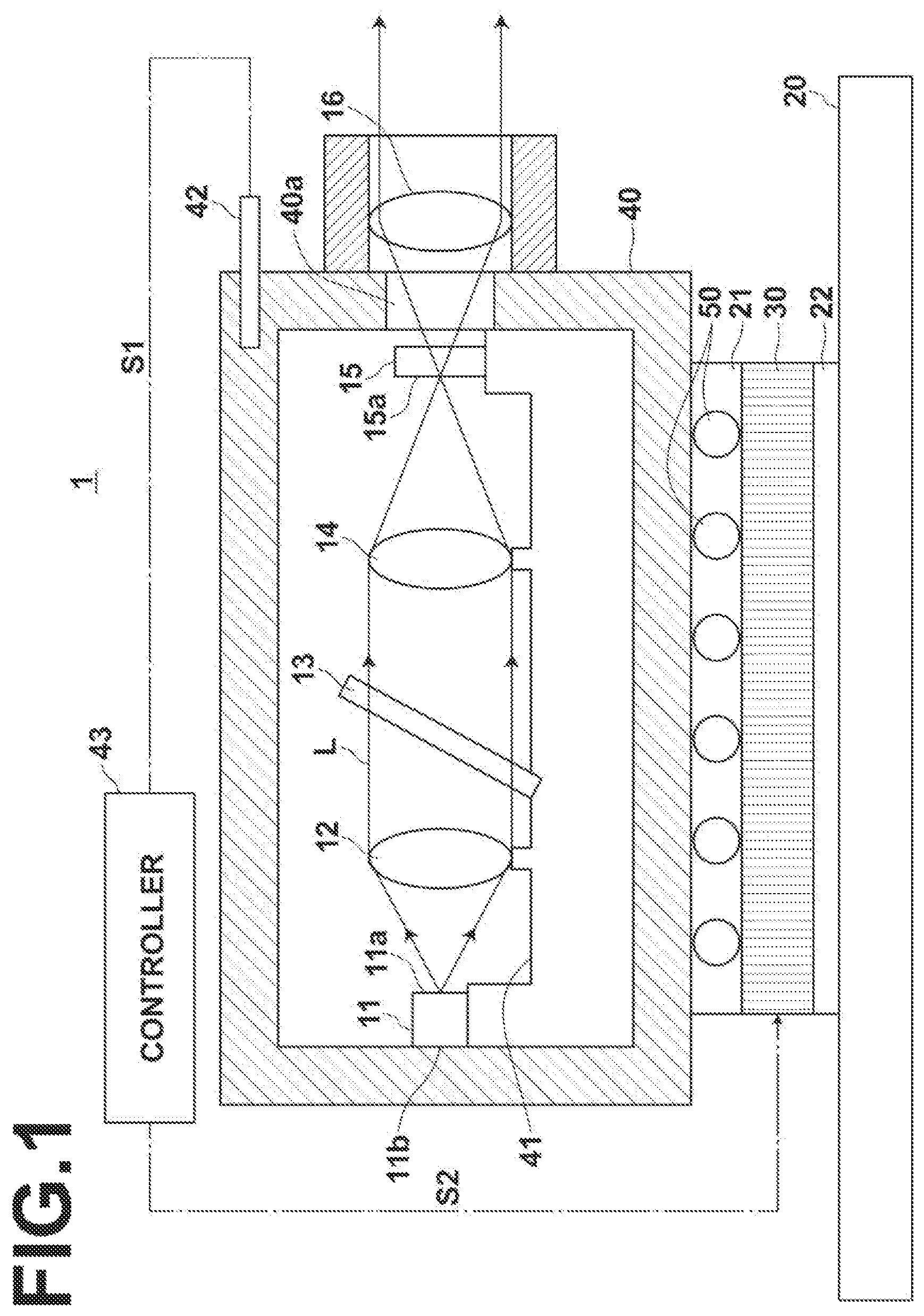 Patent US12322923 Figure 1 – Laser apparatus