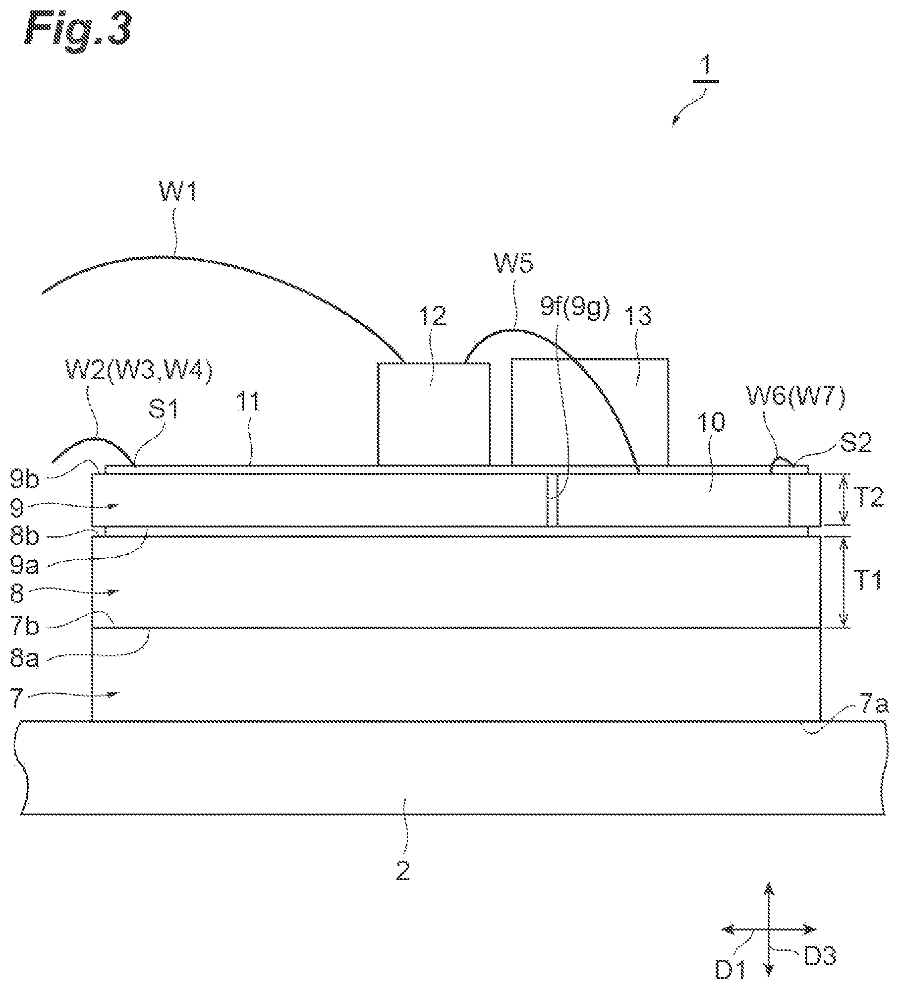 Patent US12322925 Figure 3 – Optical semiconductor module