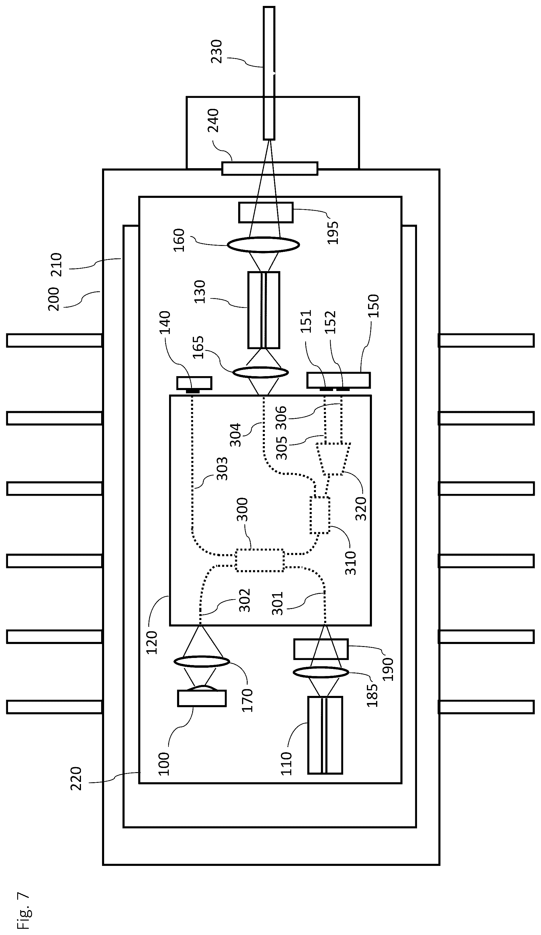 Patent US12322926 Figure 7 – Tunable laser assembly