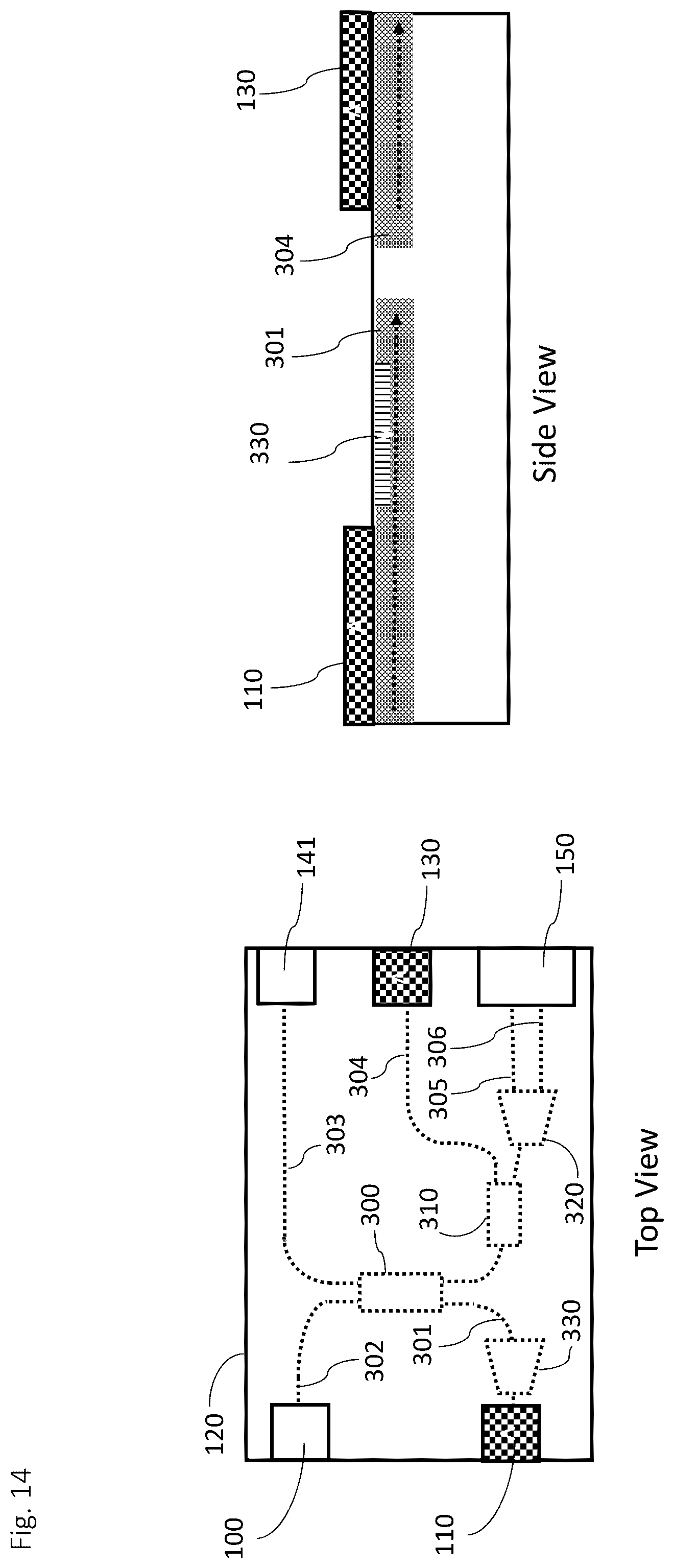 Patent US12322926 Figure 14 – Tunable laser assembly