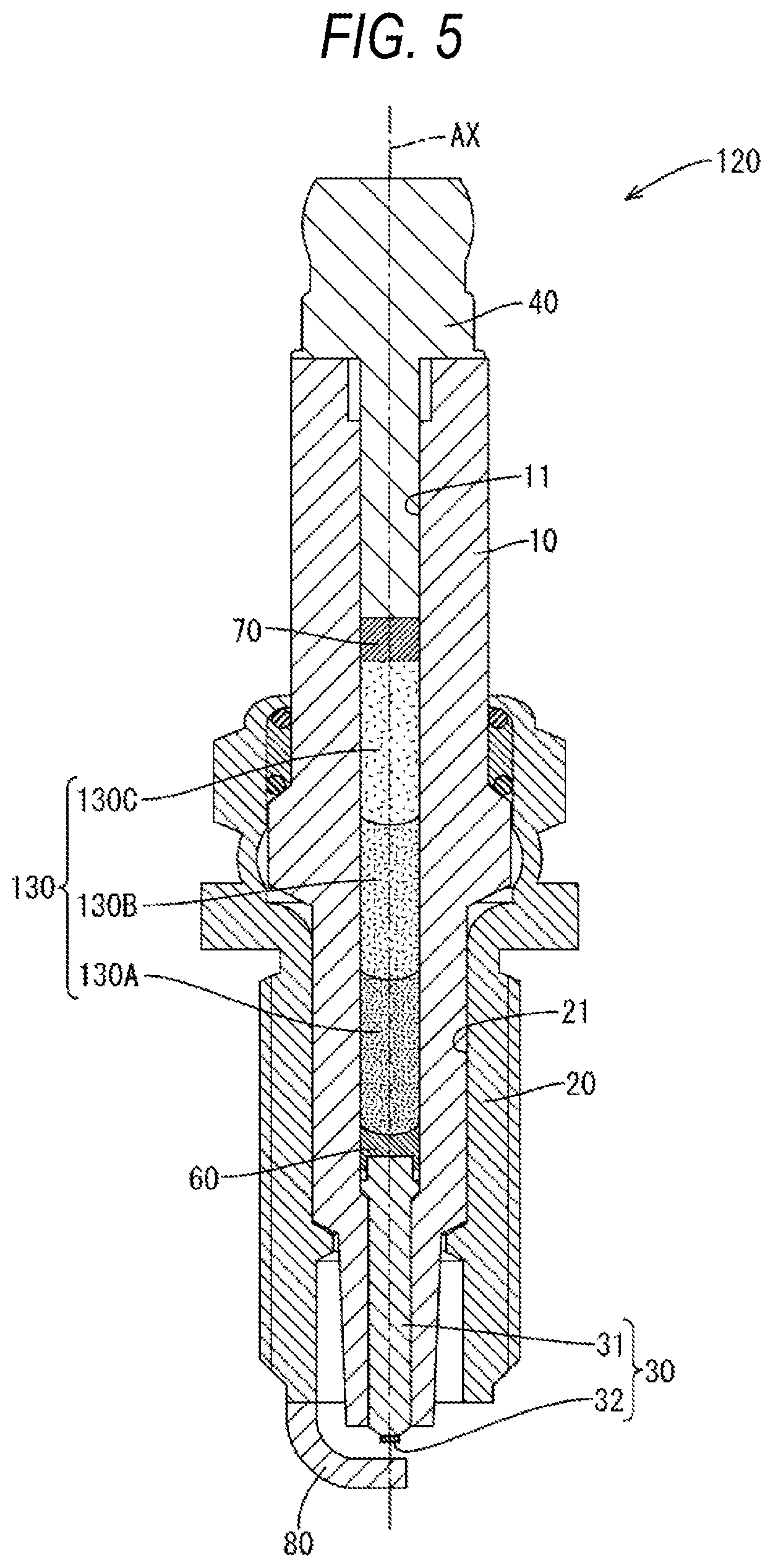 Patent US12322931 Figure 5 – Spark plug