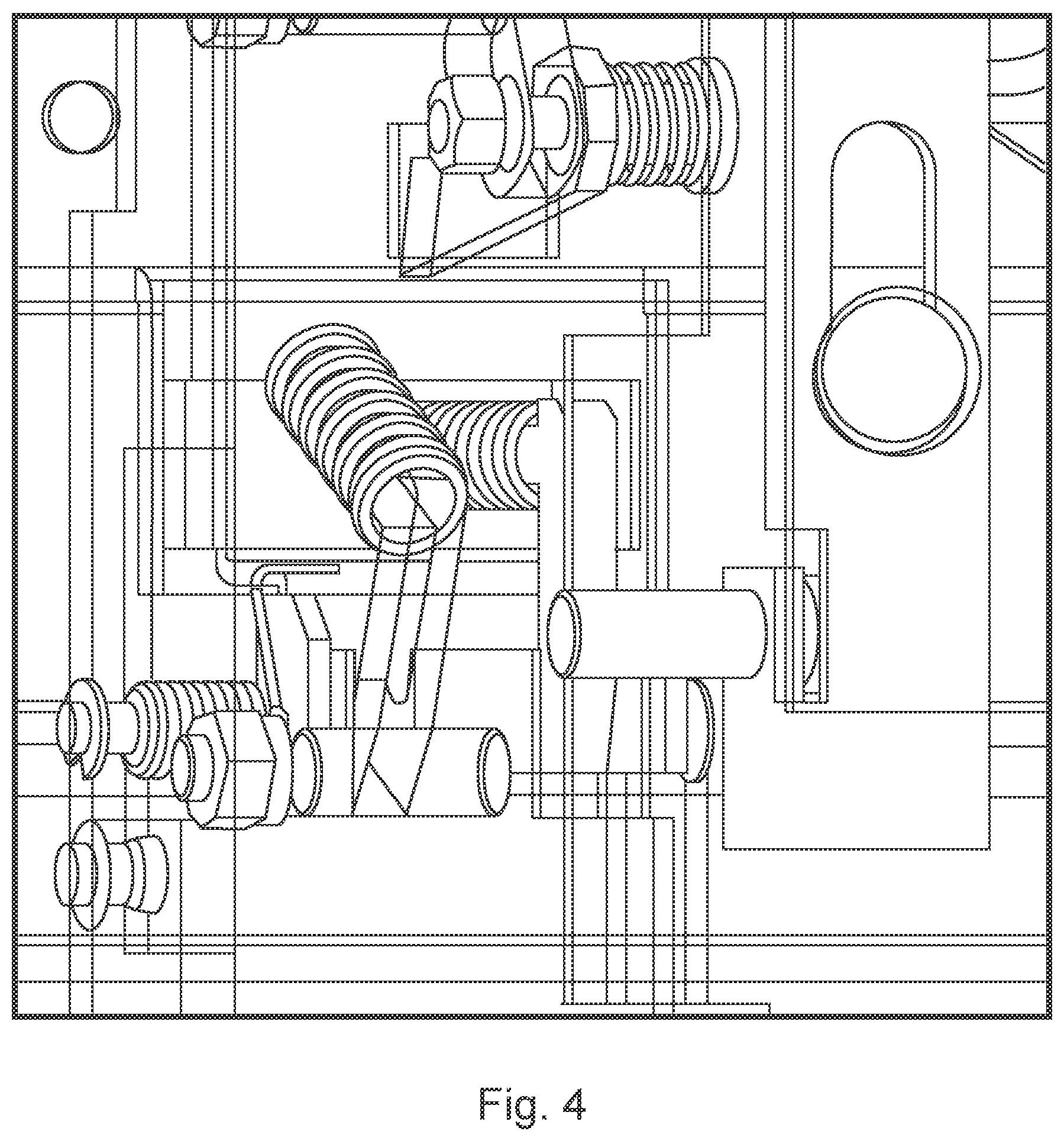 Patent US12322932 Figure 4 – Interlock system for a low, medium or high voltage switchgear