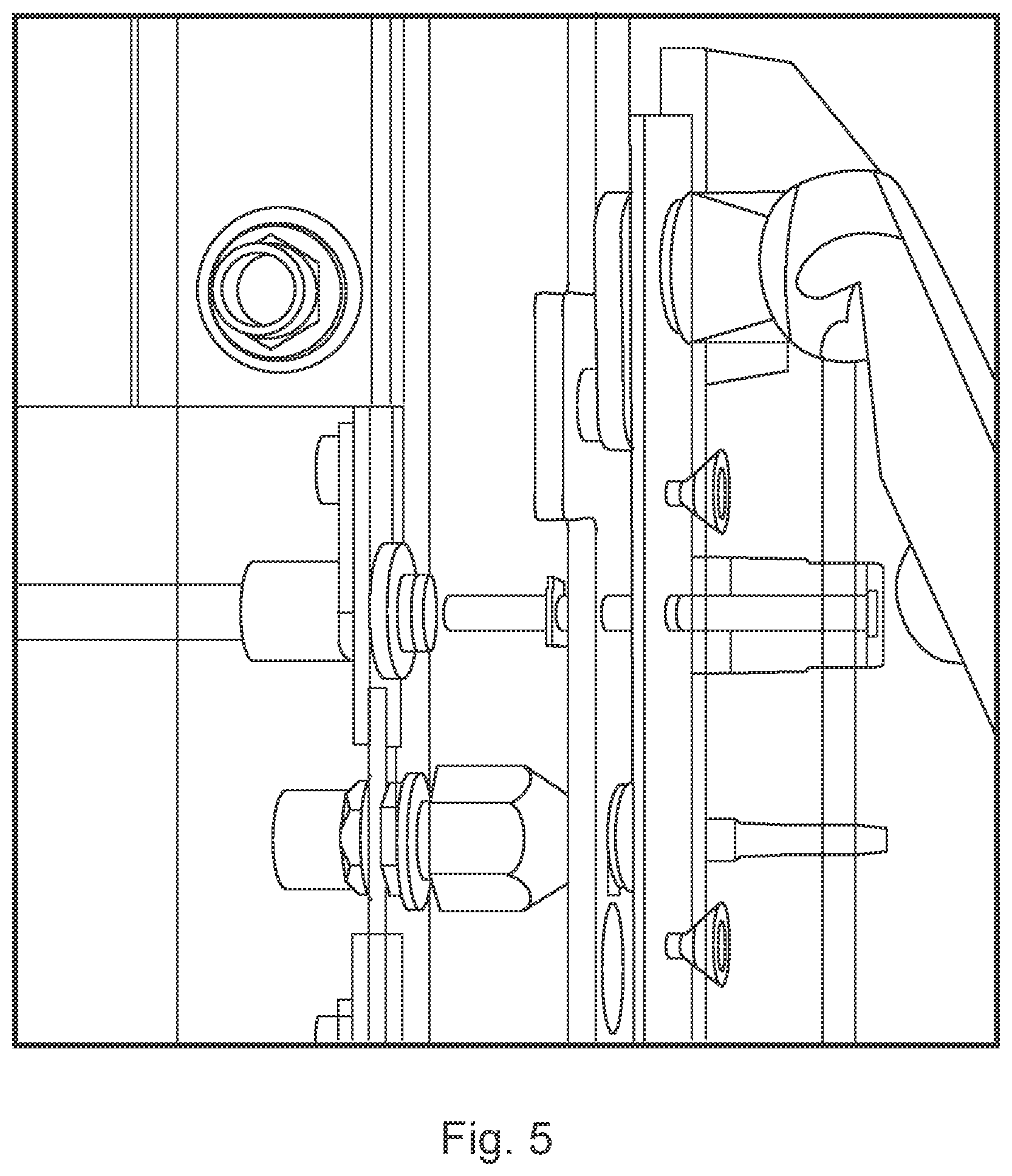 Patent US12322932 Figure 5 – Interlock system for a low, medium or high voltage switchgear