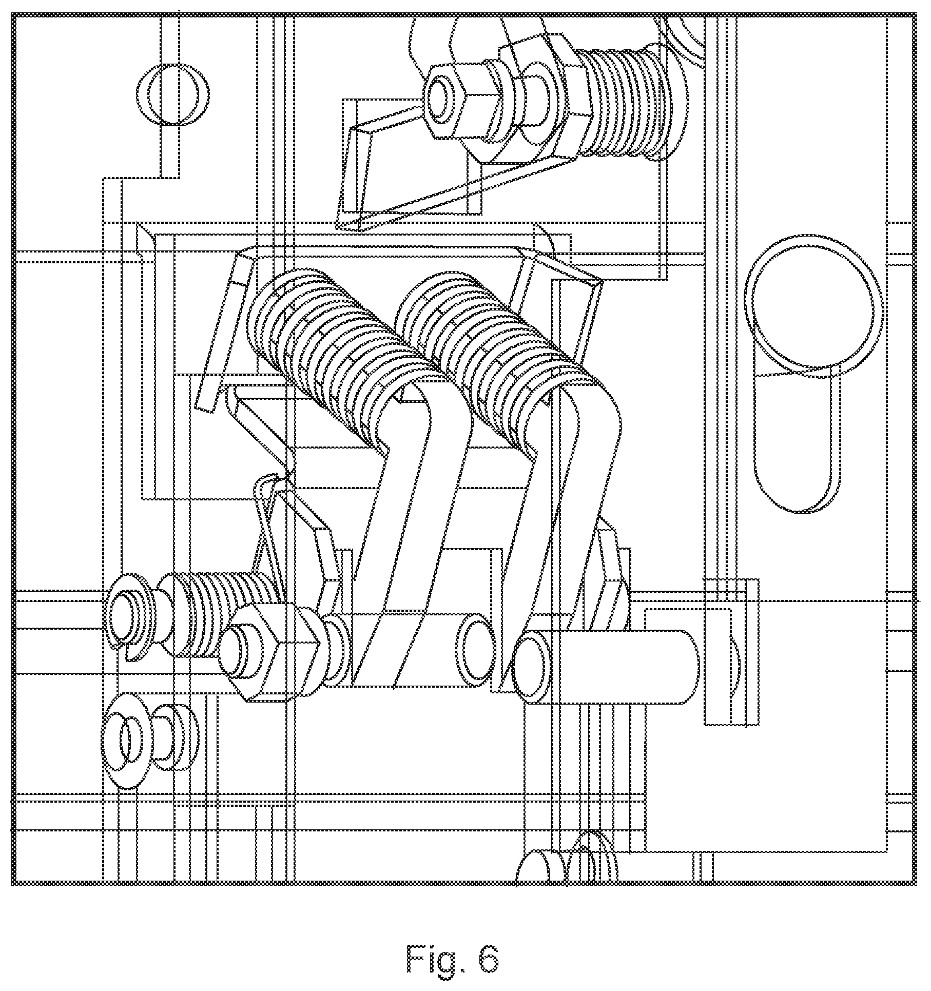 Patent US12322932 Figure 6 – Interlock system for a low, medium or high voltage switchgear