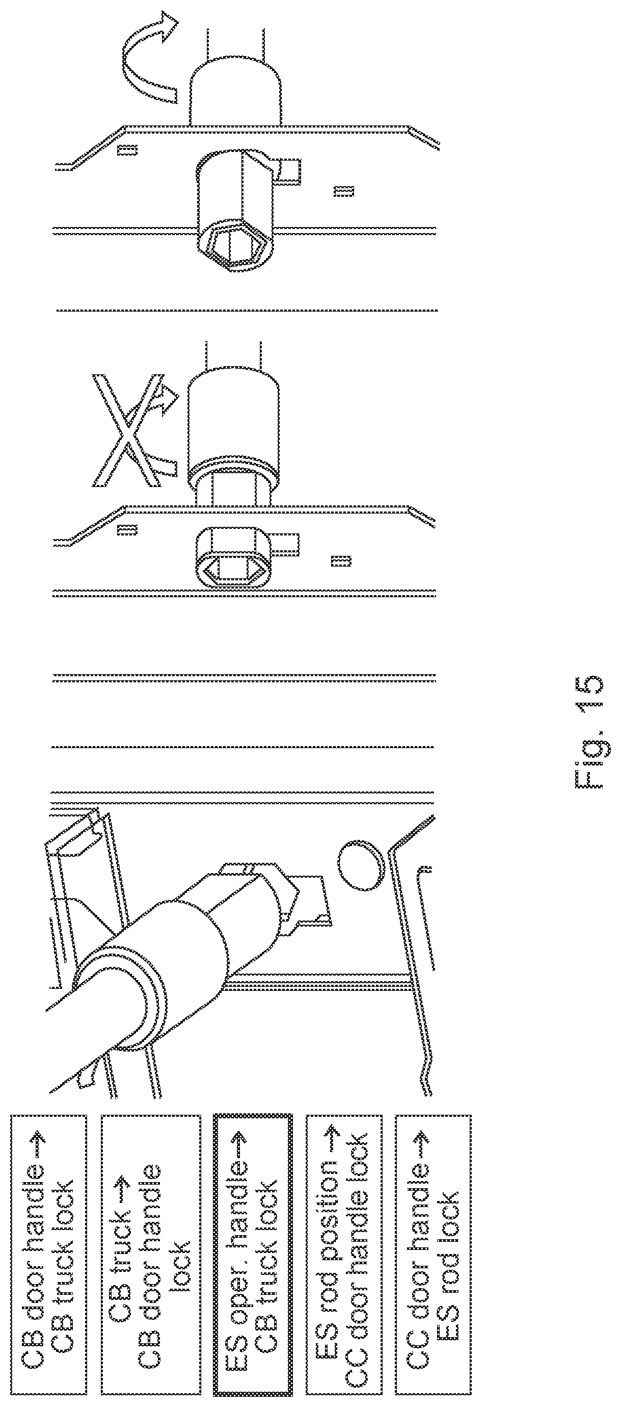 Patent US12322932 Figure 15 – Interlock system for a low, medium or high voltage switchgear