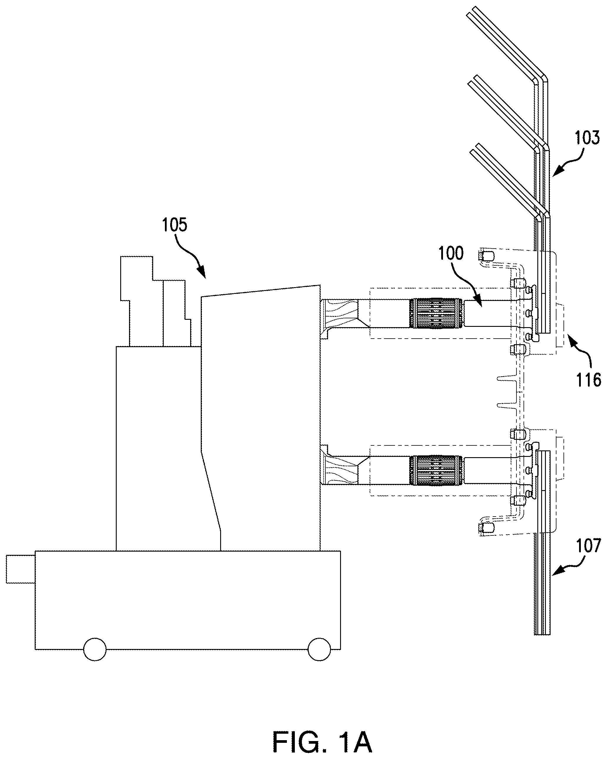 Patent US12322933 Figure 1 – Switching device with reduced partial discharge and improved triple point characteristics