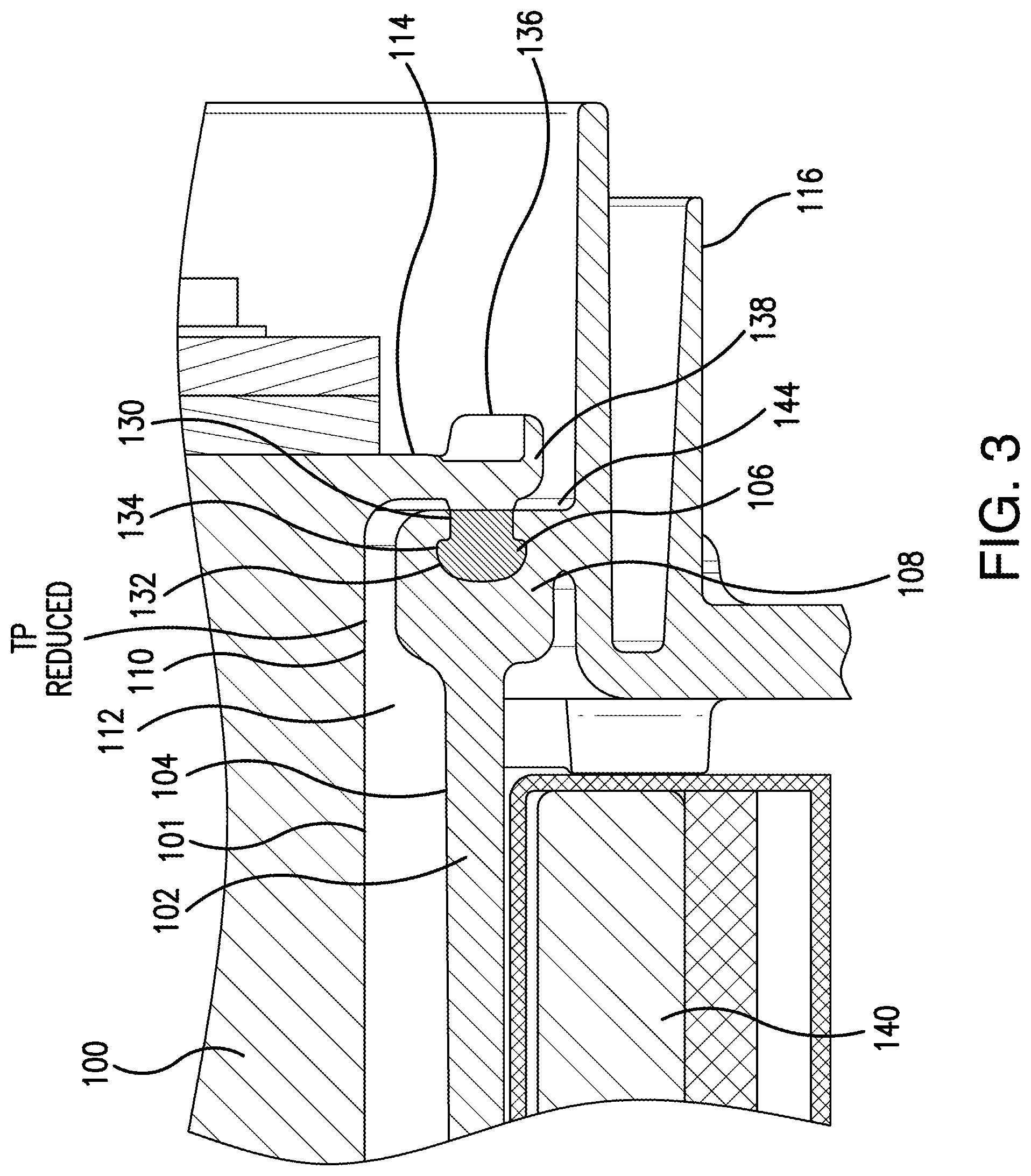 Patent US12322933 Figure 5 – Switching device with reduced partial discharge and improved triple point characteristics