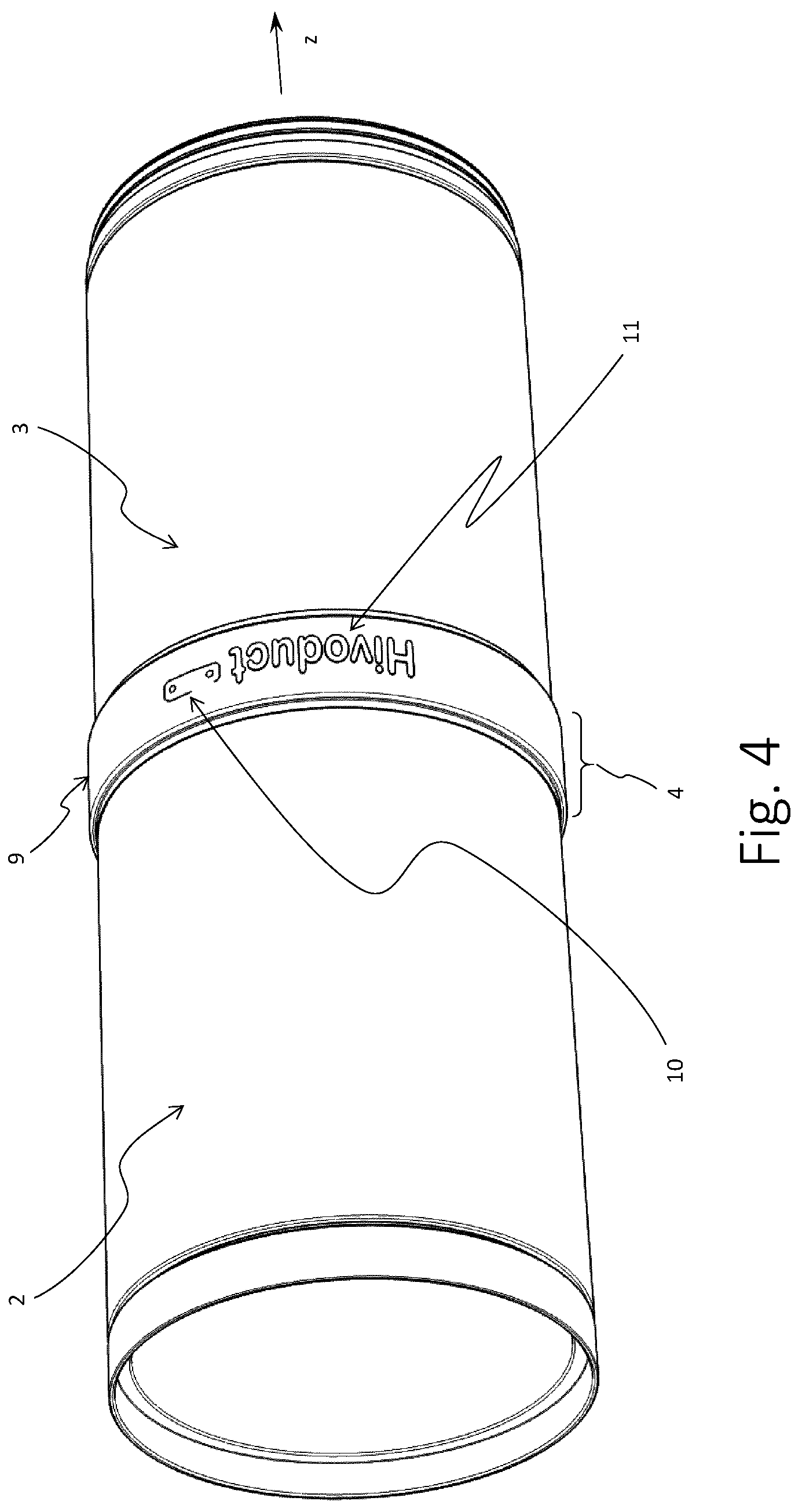 Patent US12322934 Figure 4 – Flange design for high-voltage gas-insulated switchgear (GIS), busbars and lines (GIL)