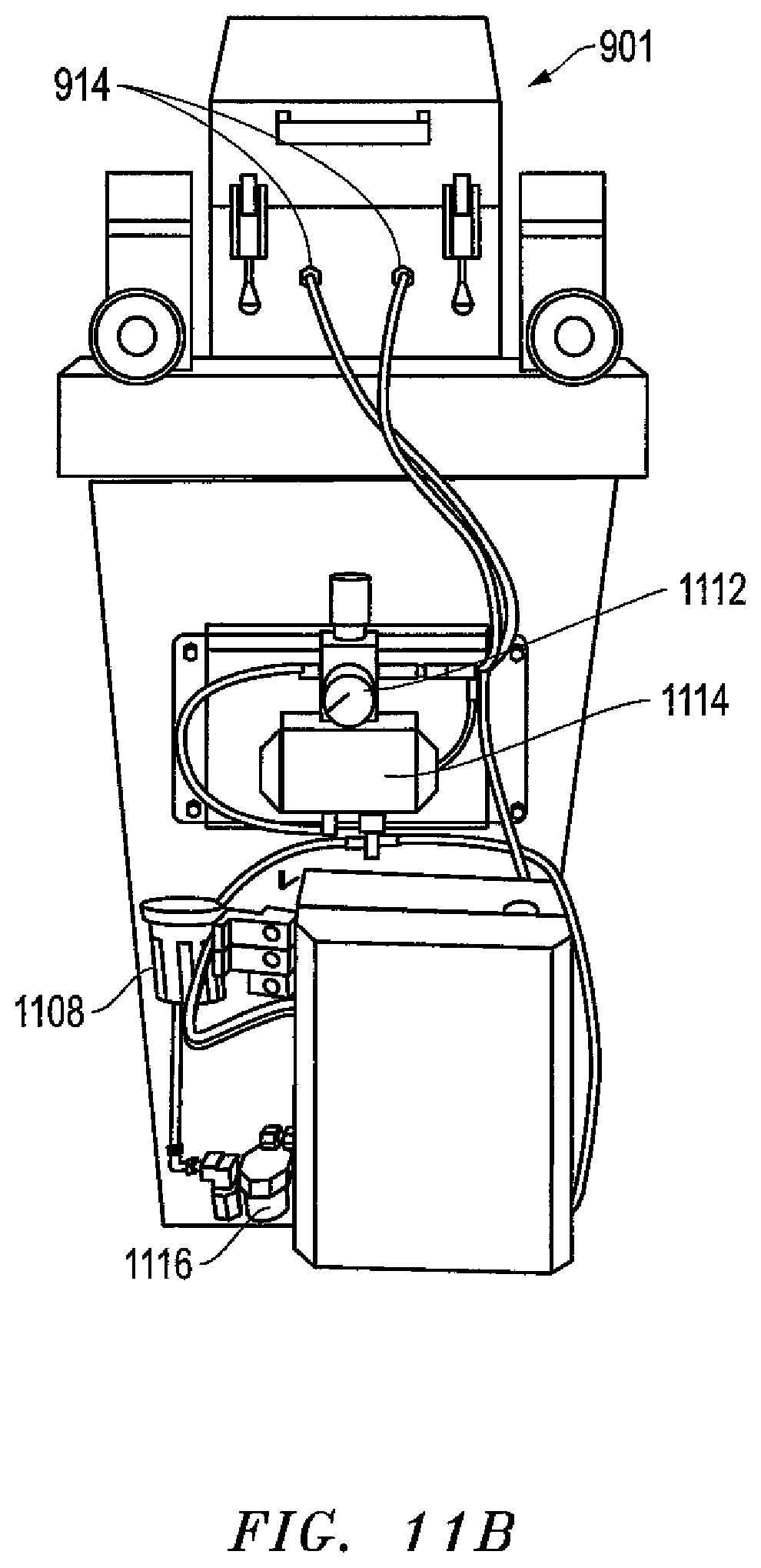 Patent US12322936 Figure 13 – System, method and apparatus for spray-on application of a wire pulling lubricant