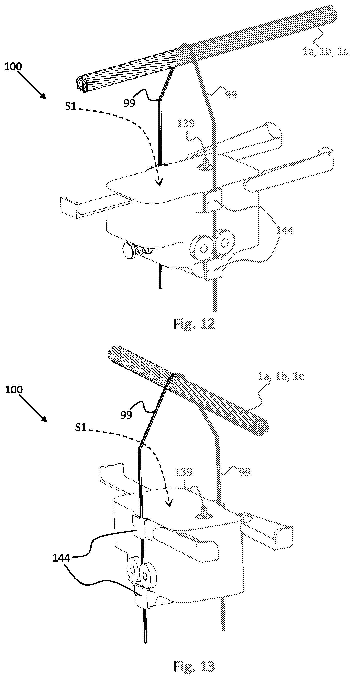 Patent US12322938 Figure 7 – Rope robot and method for mounting an object to a power line