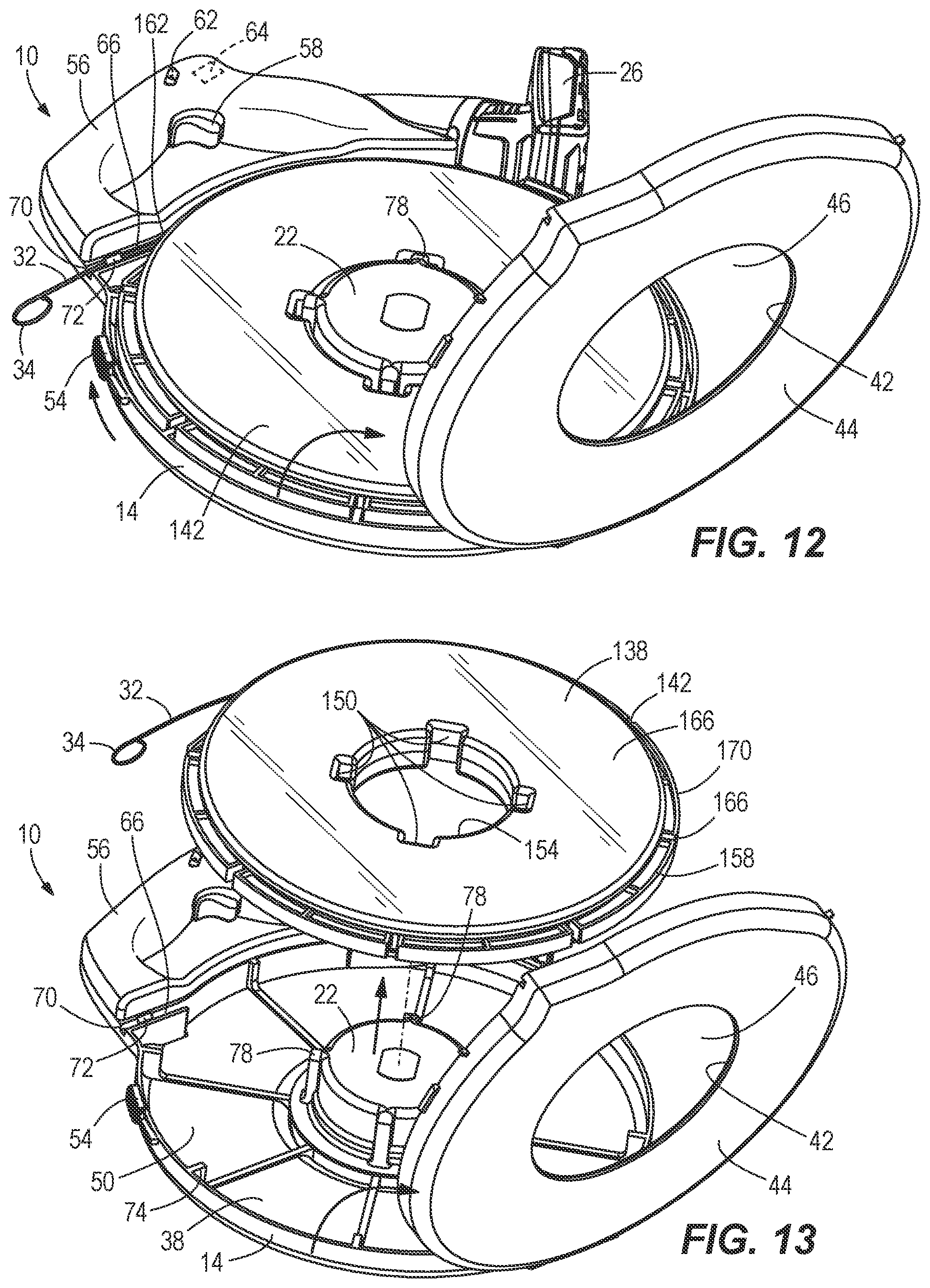 Patent US12322939 Figure 9 – Fish tape assembly
