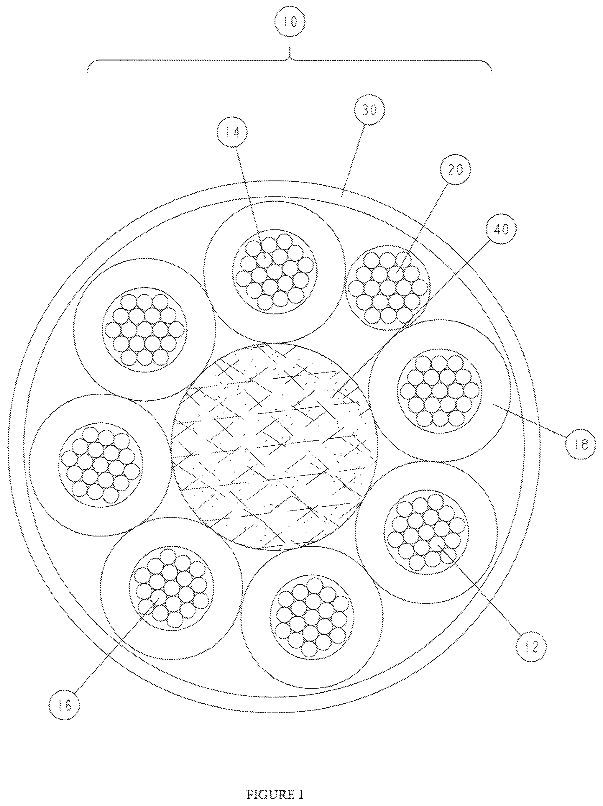 Patent US12322941 — Cord reel including a polymeric sheath with a conductive EMI drain — Figure 1