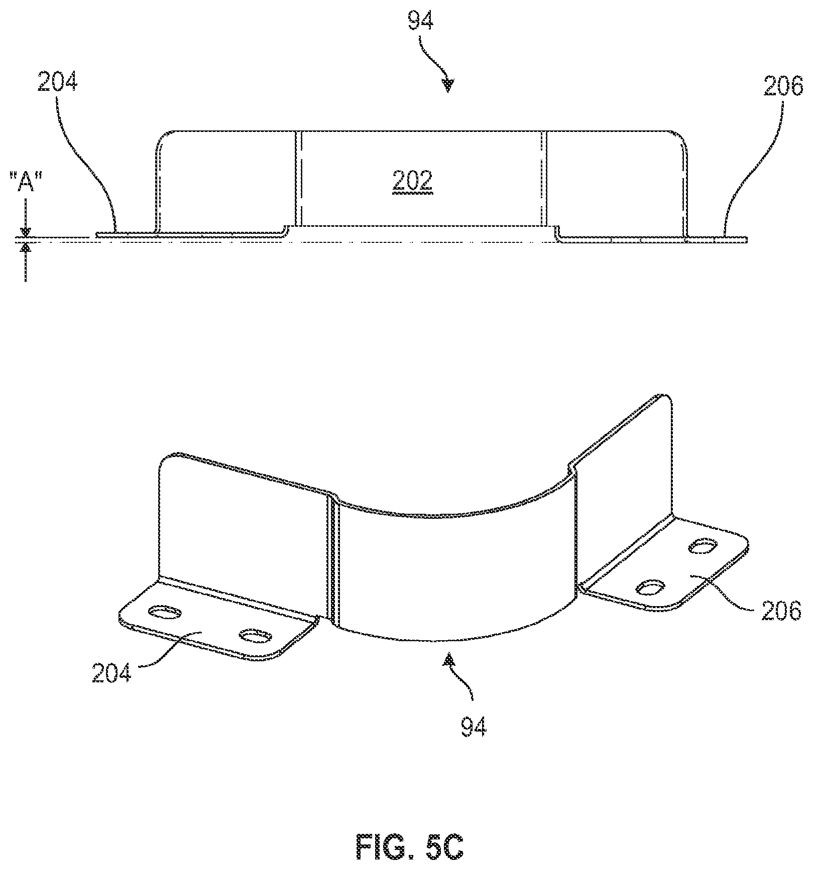 Patent US12322943 Figure 6 – Non-welded horizontal cable tray redirector
