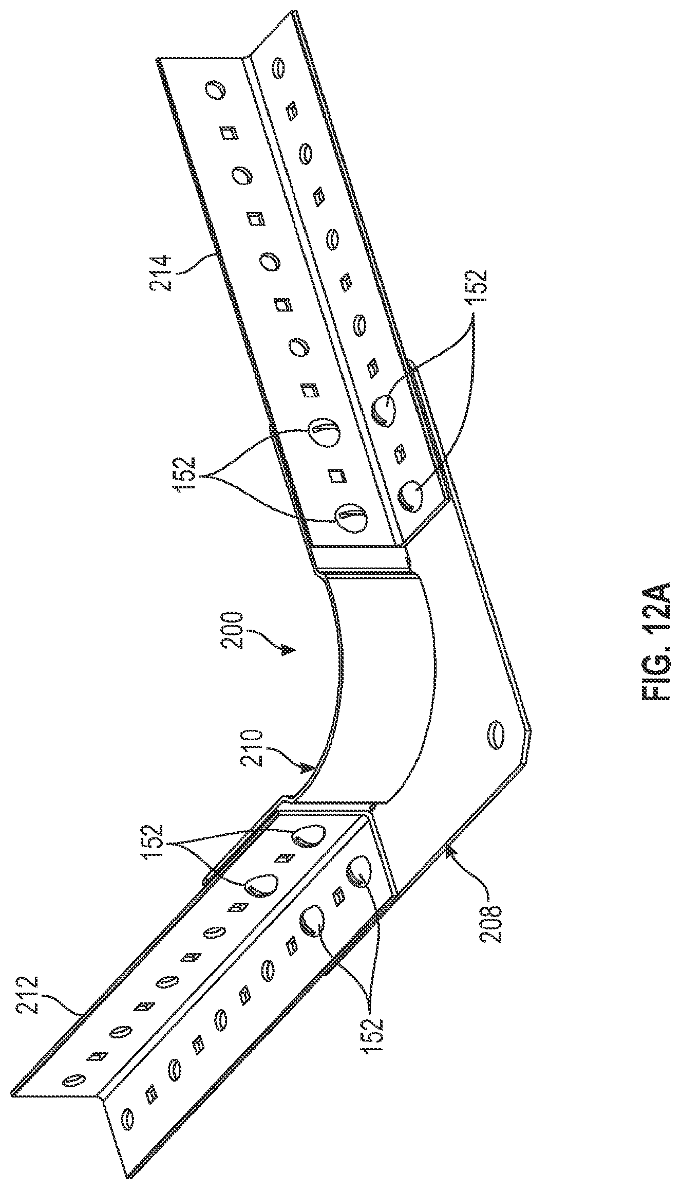 Patent US12322943 Figure 15 – Non-welded horizontal cable tray redirector