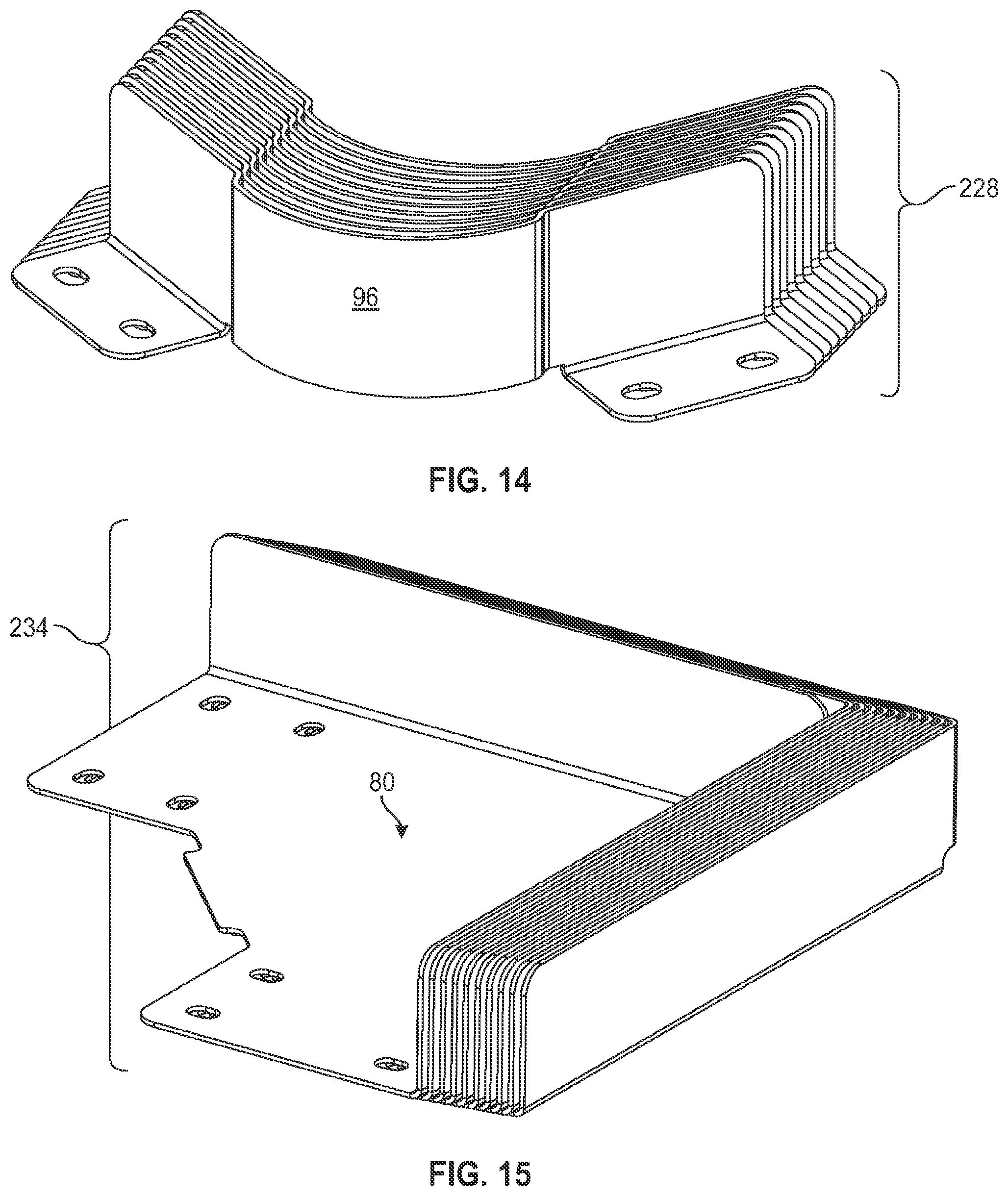 Patent US12322943 Figure 18 – Non-welded horizontal cable tray redirector