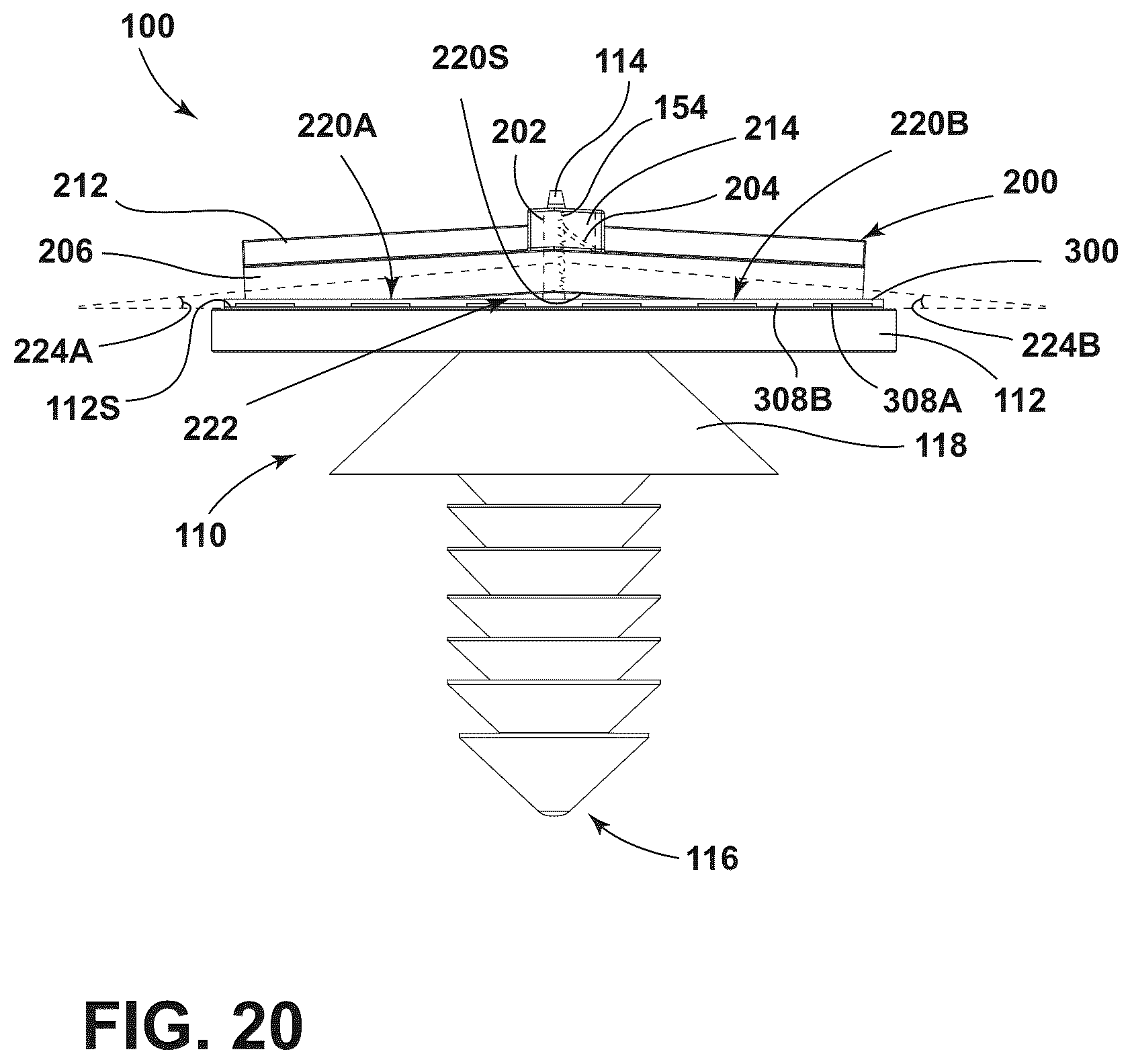 Patent US12322945 Figure 13 – Cable retainer and method