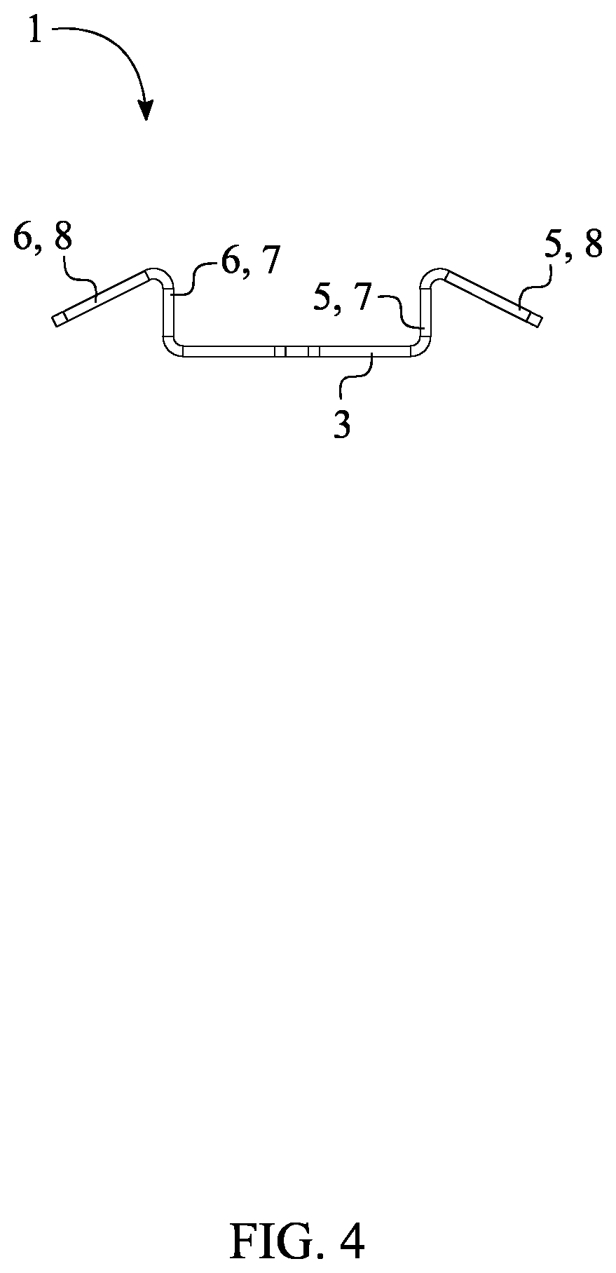 Patent US12322946 Figure 4 – Low voltage cable conduit system for stadium seating flooring