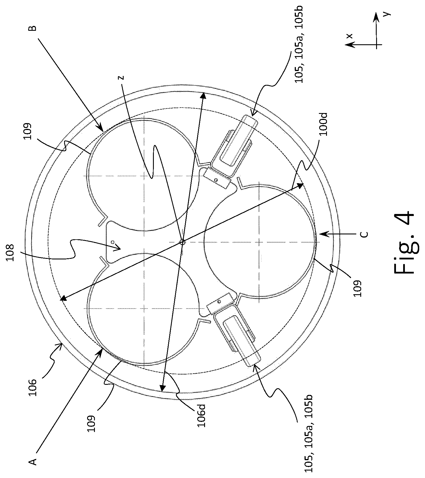 Patent US12322947 Figure 4 – Compact underground GIS for high-voltage gas-insulated substation (GIS), busbars and lines (GIL)
