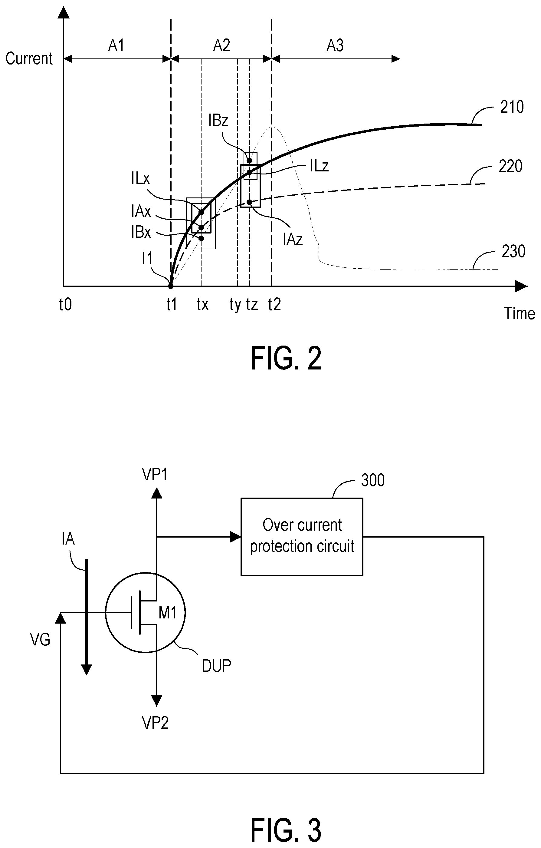Patent US12322948 Figure 2 – Over current protection circuit and over current protection method thereof