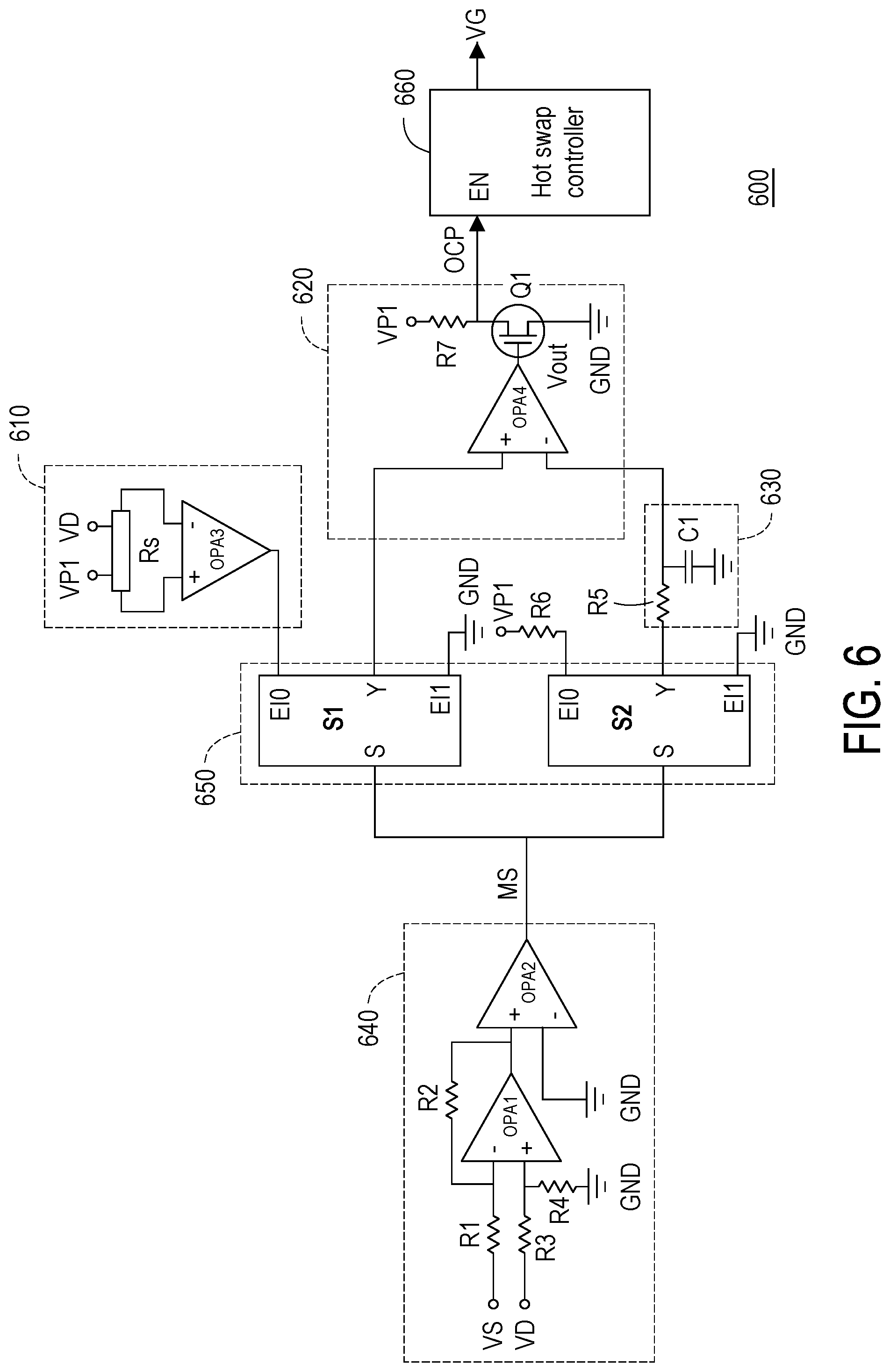 Patent US12322948 Figure 4 – Over current protection circuit and over current protection method thereof