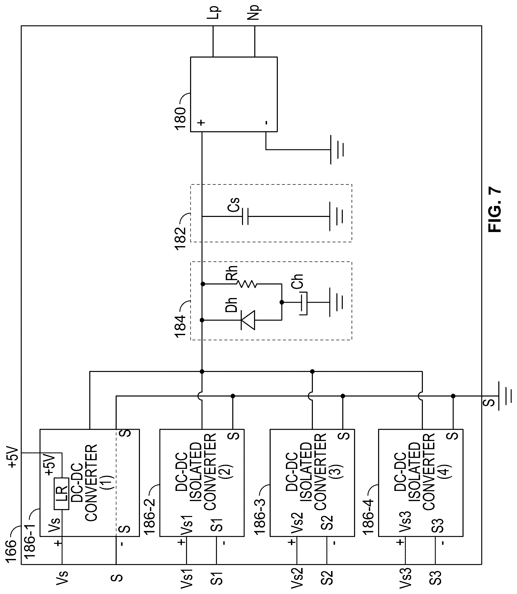 Patent US12322949 Figure 7 – Devices for overvoltage, overcurrent and arc flash protection