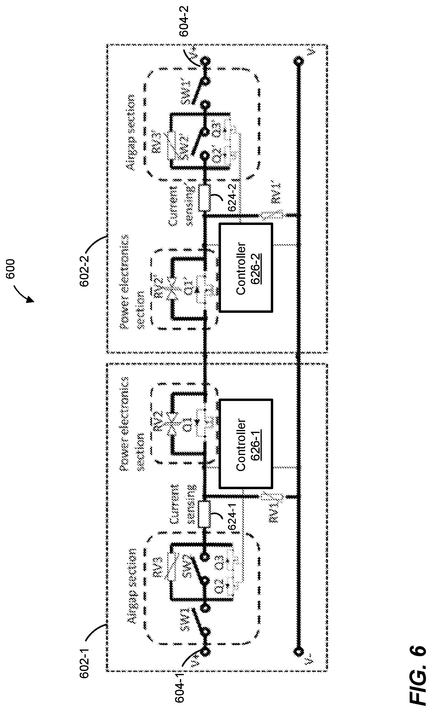 Patent US12322952 Figure 6 – DC solid state circuit breakers for bidirectional applications