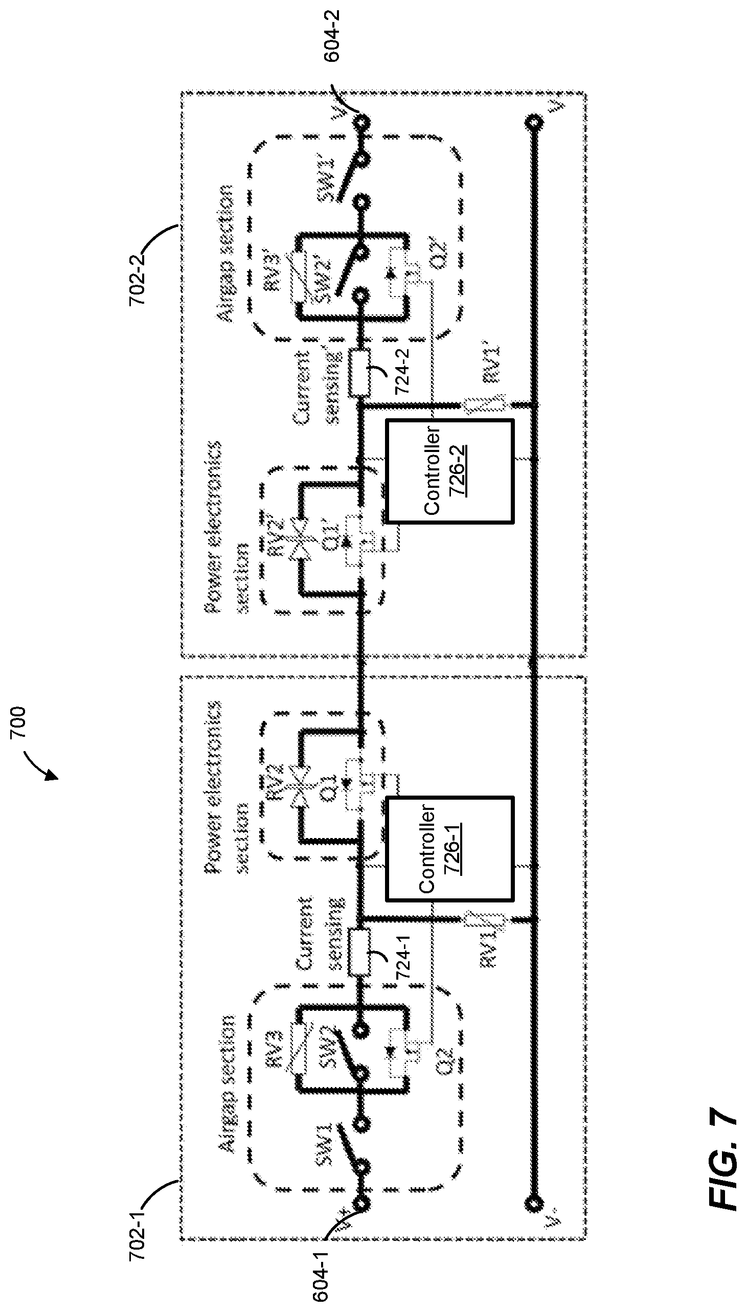 Patent US12322952 Figure 7 – DC solid state circuit breakers for bidirectional applications