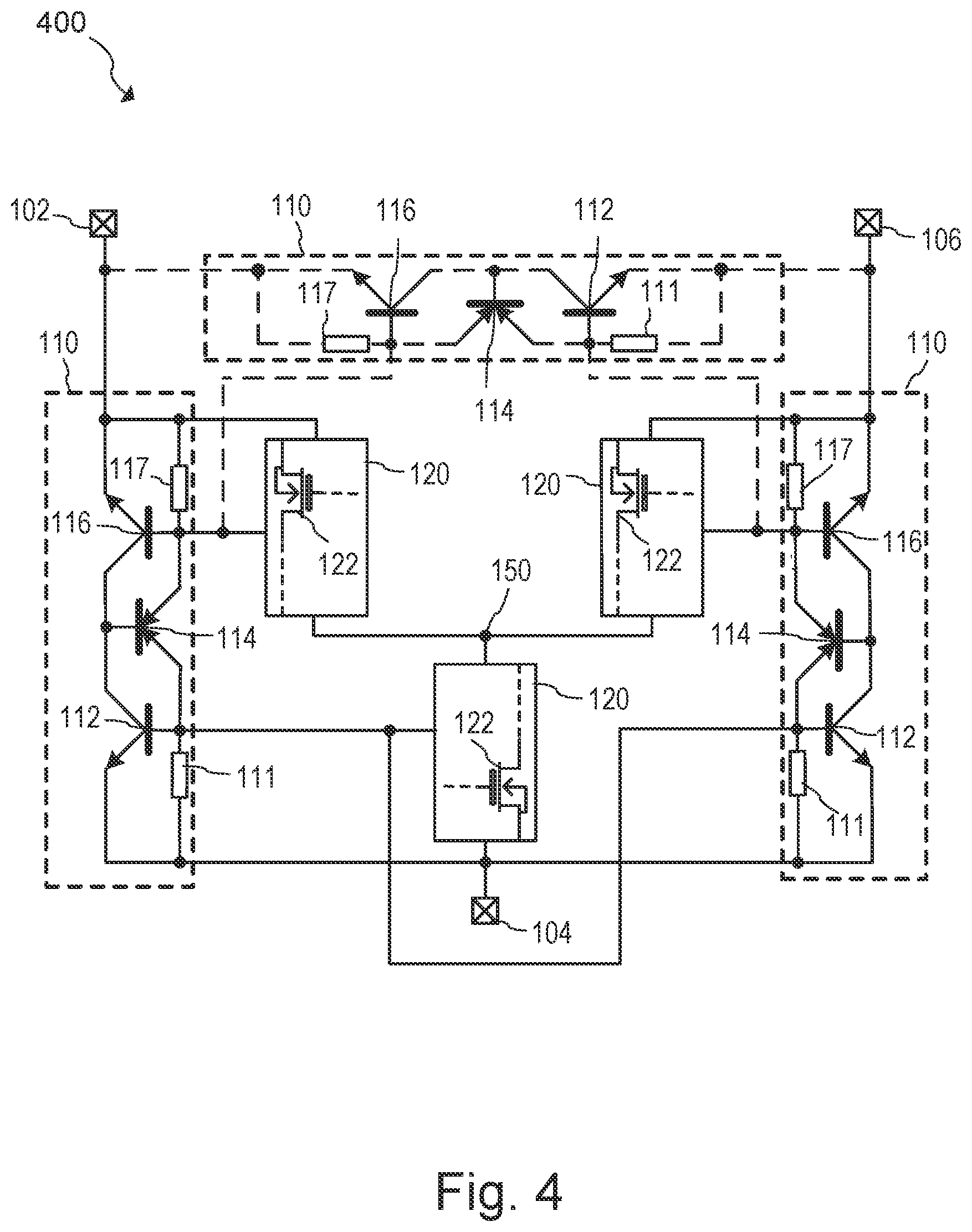 Patent US12322953 Figure 2 – ESD protection circuit