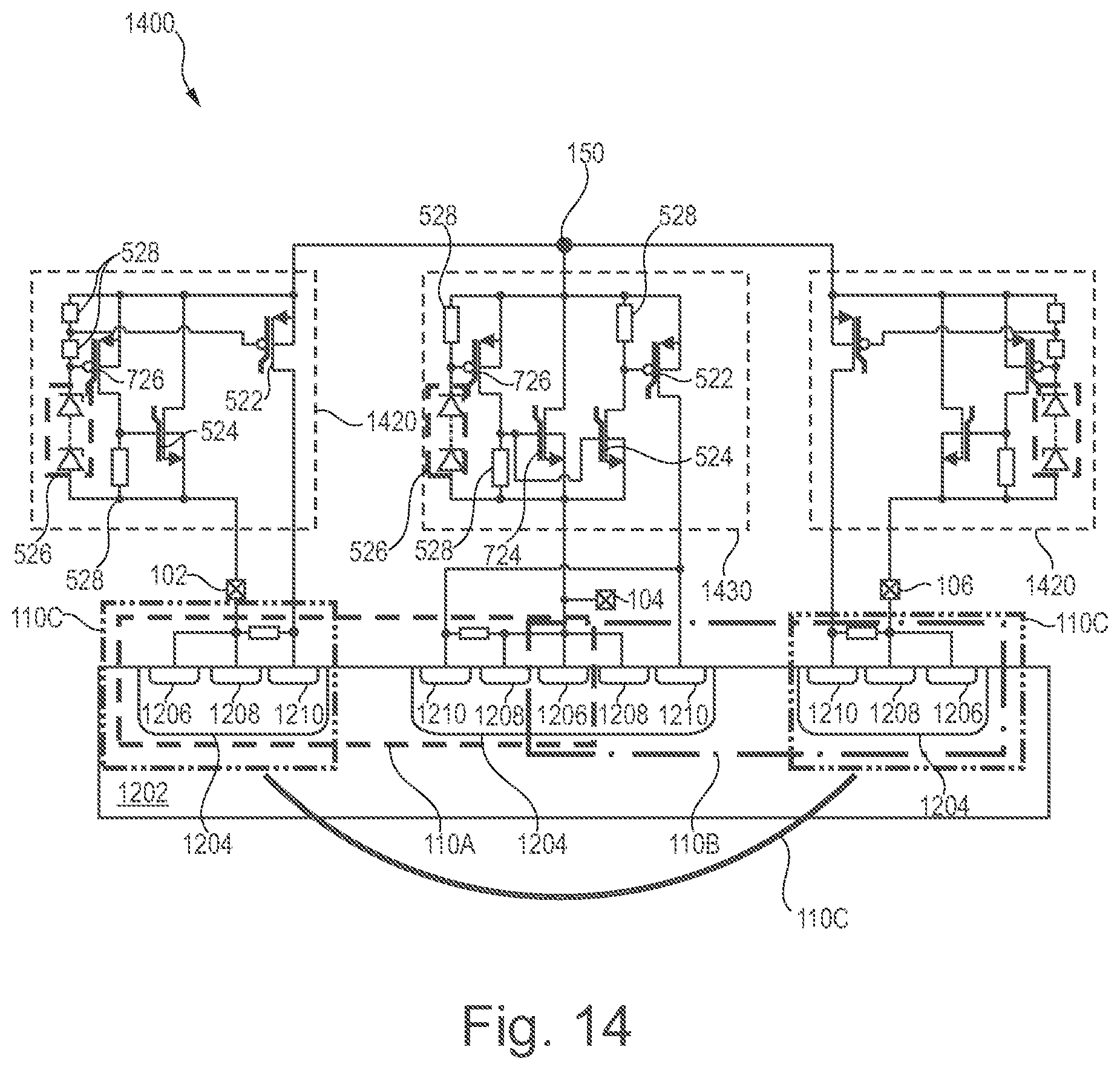 Patent US12322953 Figure 12 – ESD protection circuit