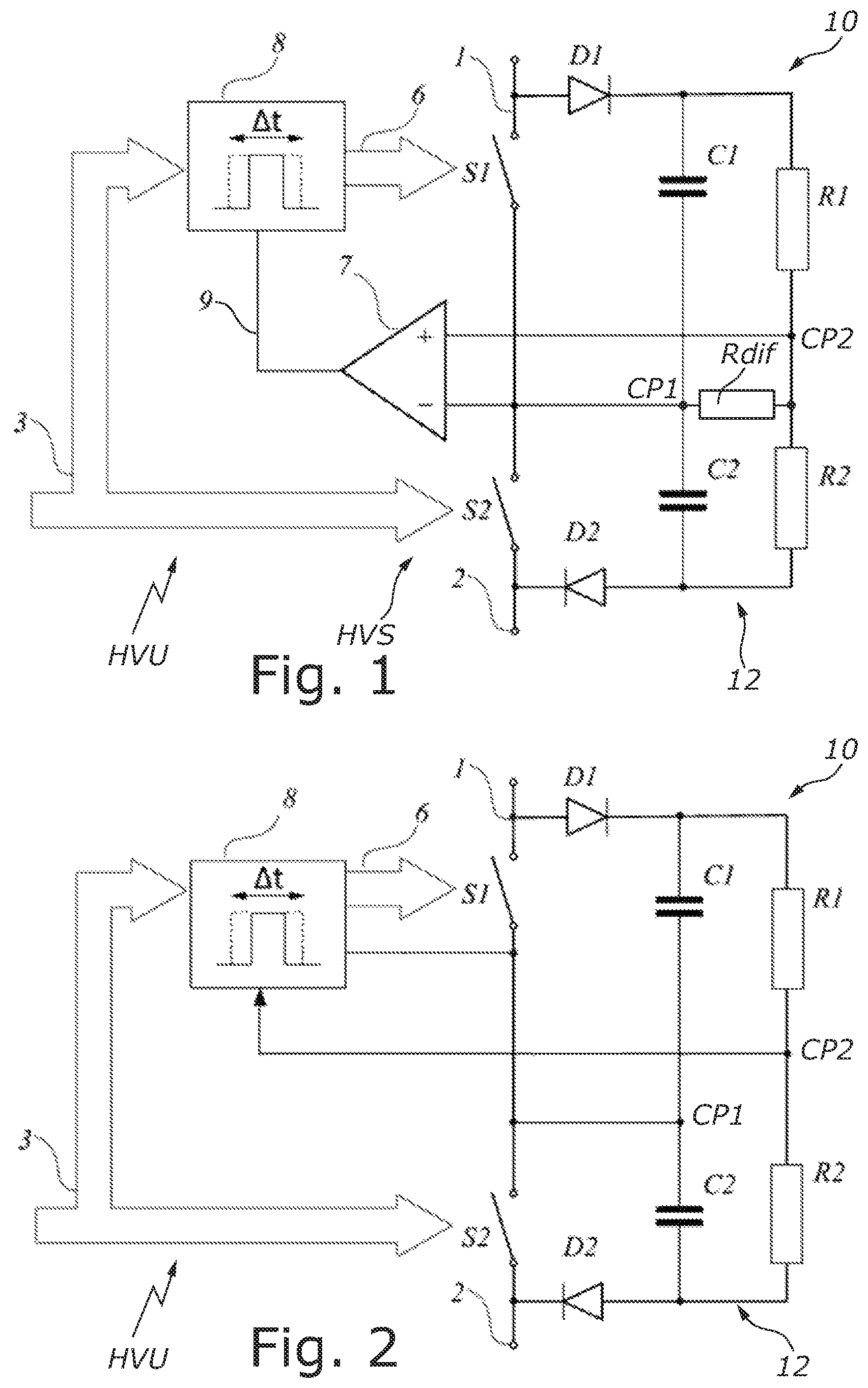 Patent US12322955 Figure 1 – HV switch unit with snubber arrangements