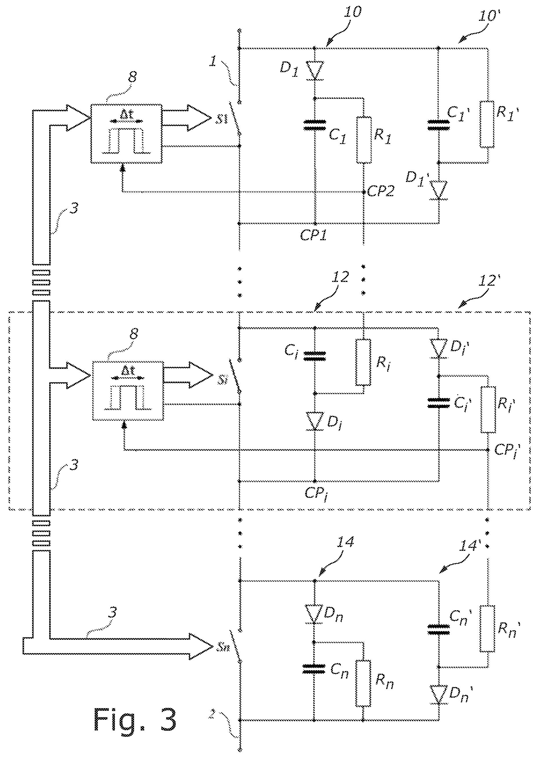 Patent US12322955 Figure 2 – HV switch unit with snubber arrangements