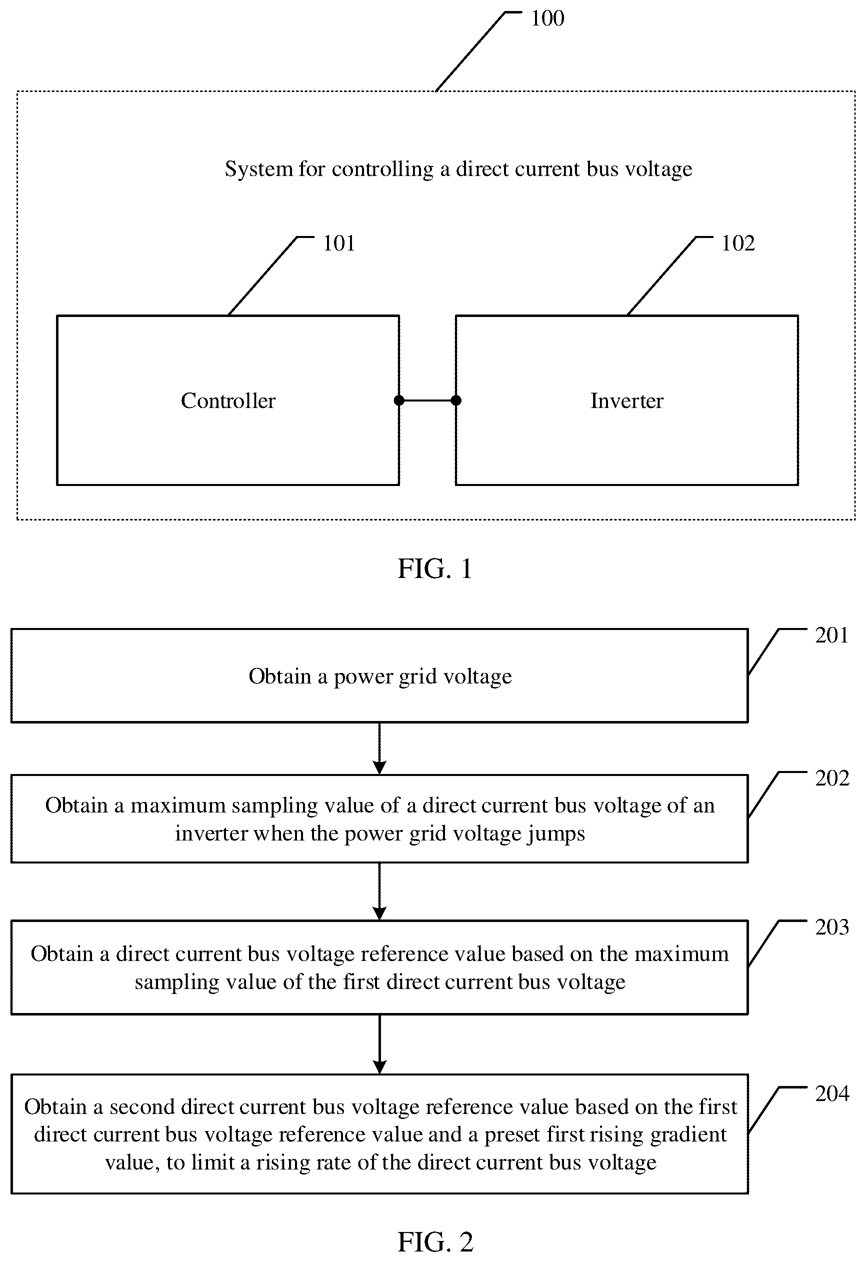 Patent US12322960 Figure 1 – System and method for controlling direct current bus voltage