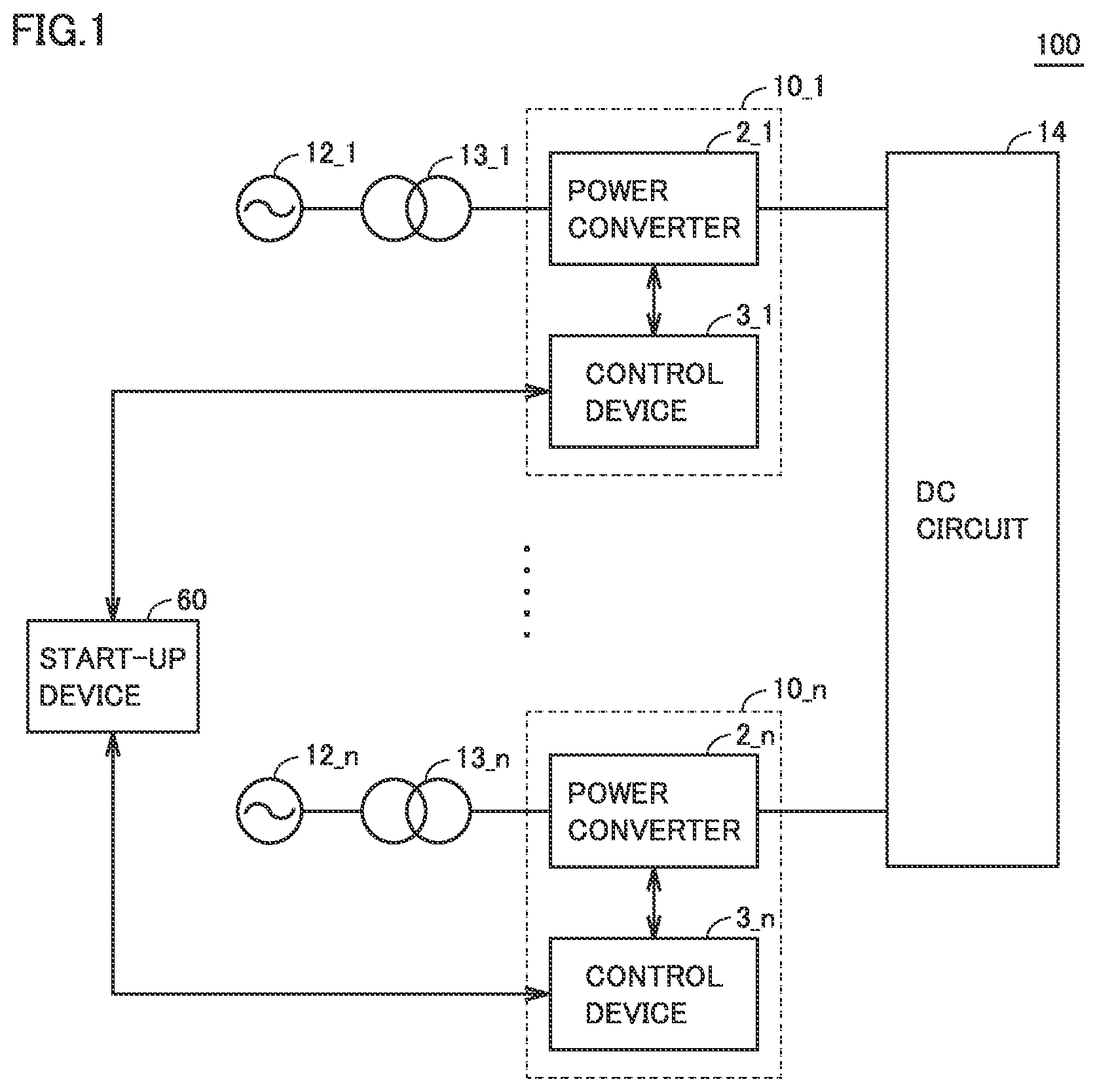 Patent US12322969 Figure 1 – Power conversion system