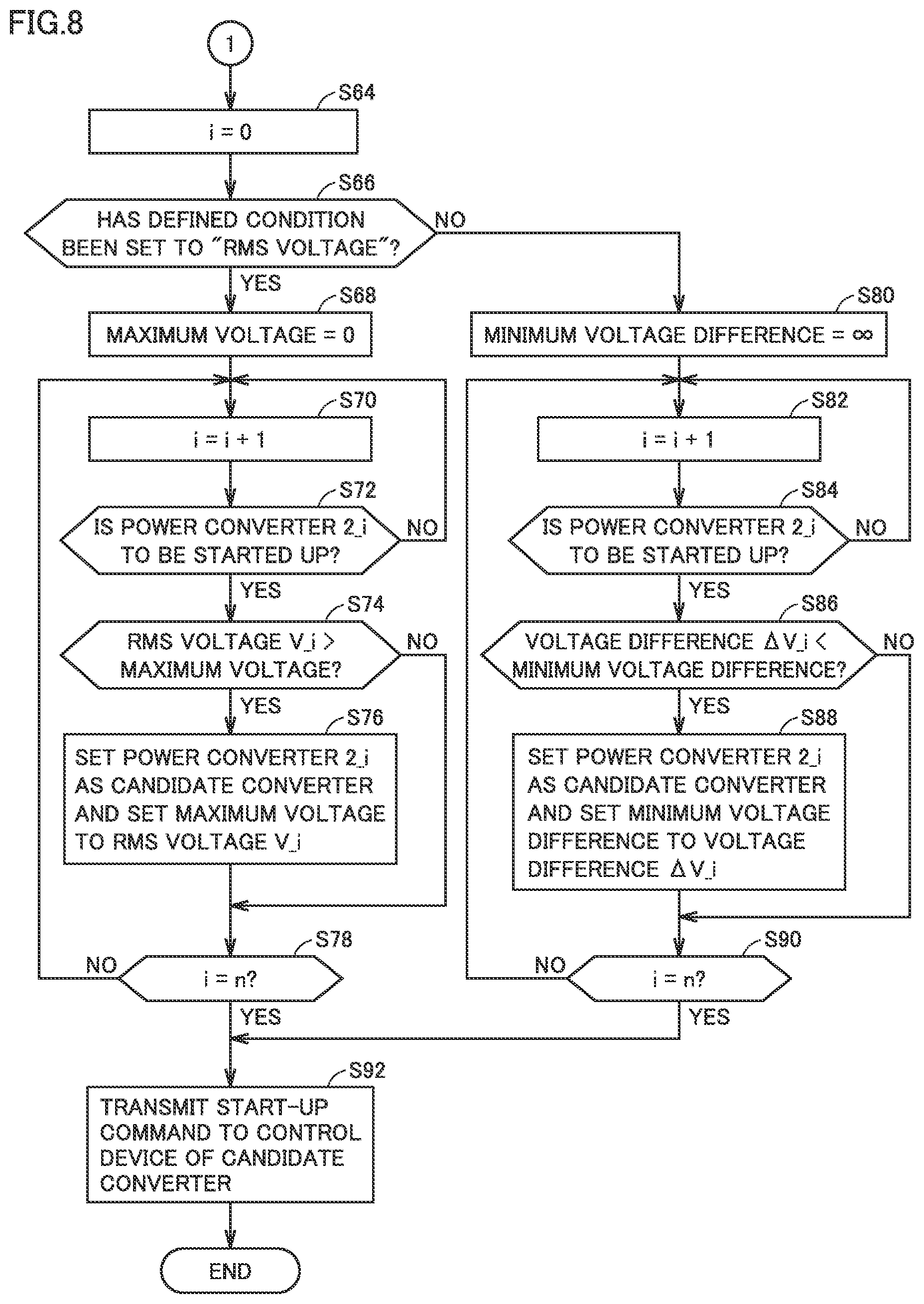 Patent US12322969 Figure 8 – Power conversion system