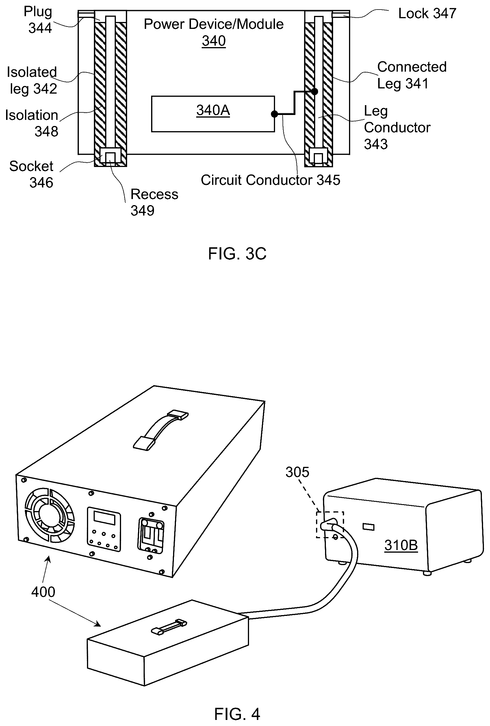 Patent US12322970 Figure 4 – Modular electrical energy storage with fault protection