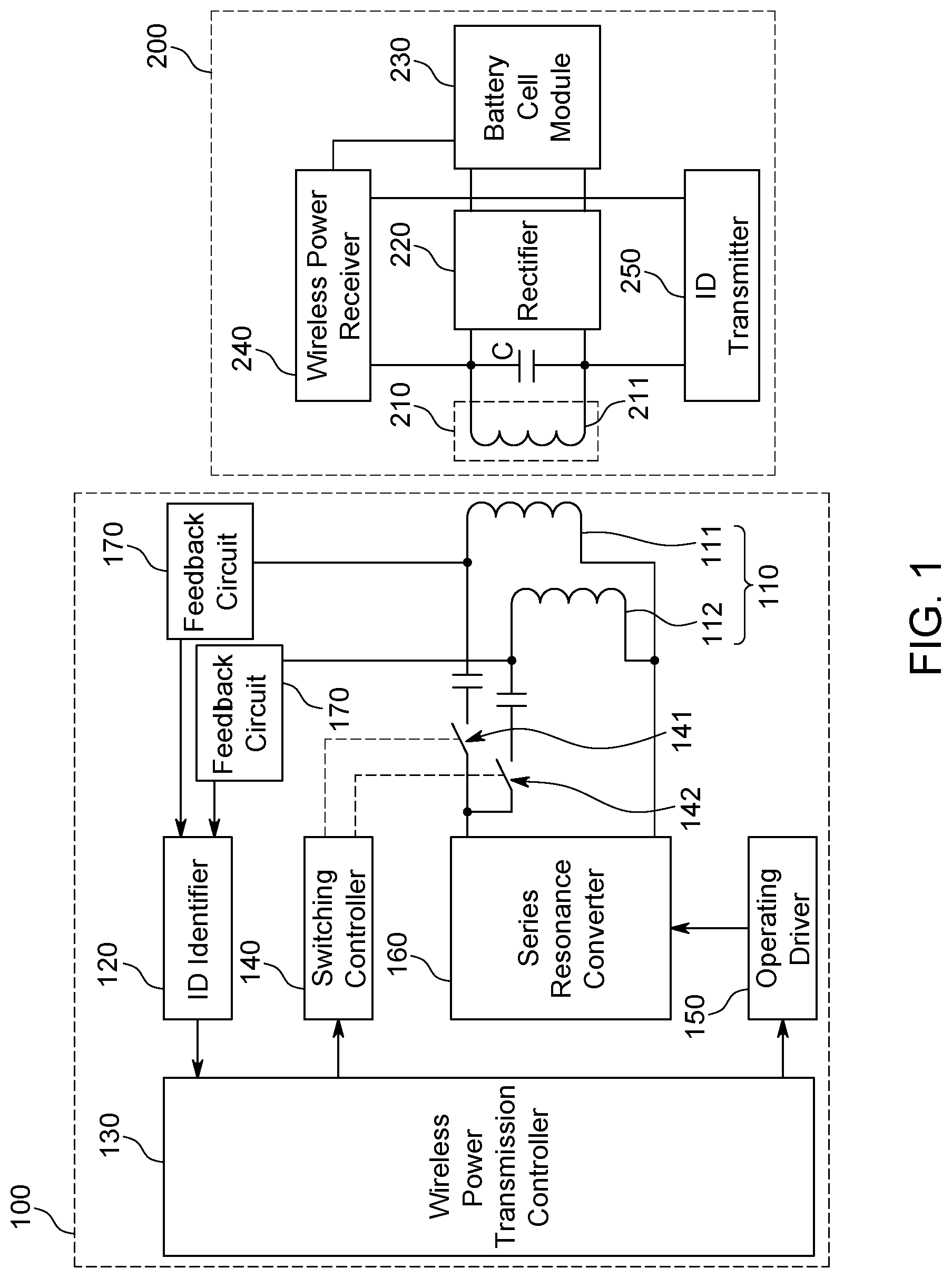 Patent US12322971 Figure 1 – Non-contact power receiver apparatus