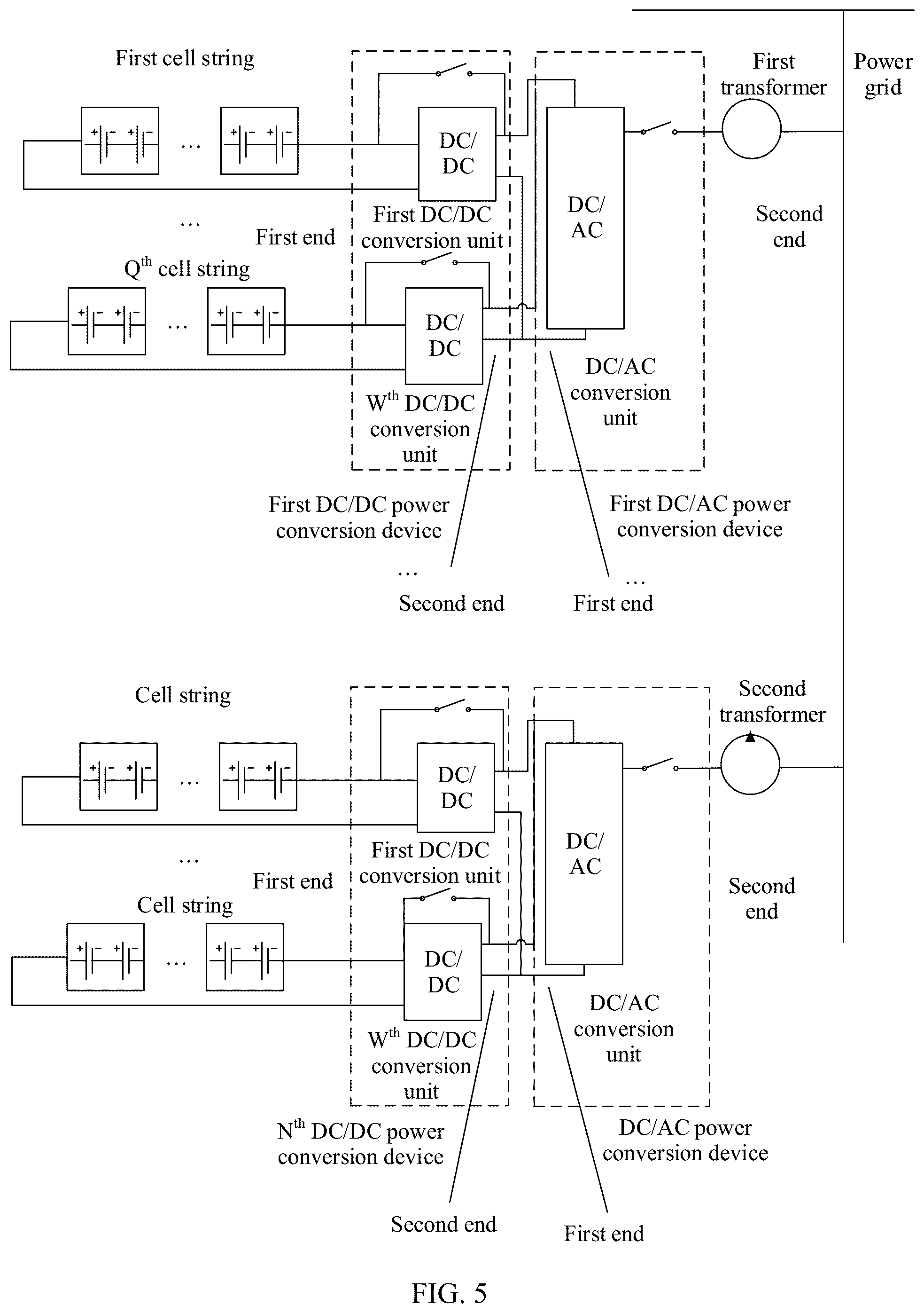 Patent US12322975 Figure 6 – Energy storage system and photovoltaic energy storage system