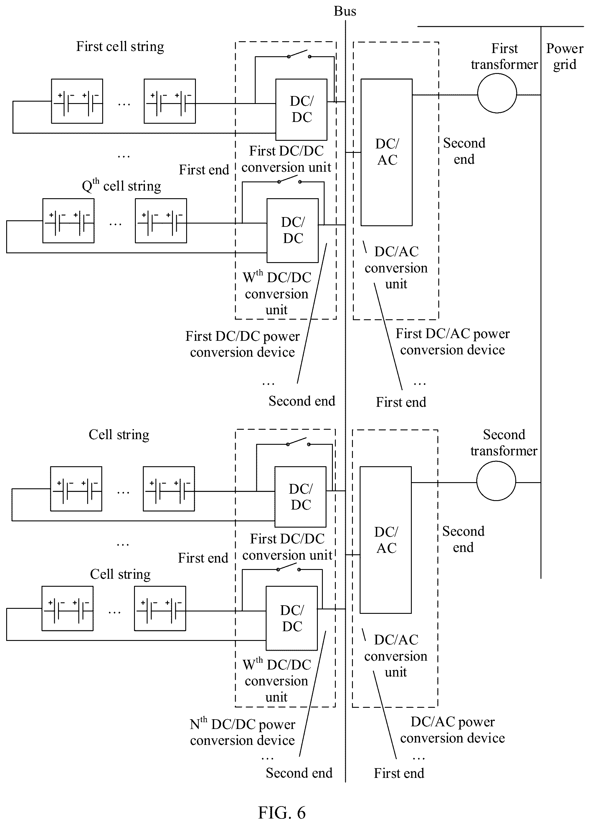Patent US12322975 Figure 7 – Energy storage system and photovoltaic energy storage system