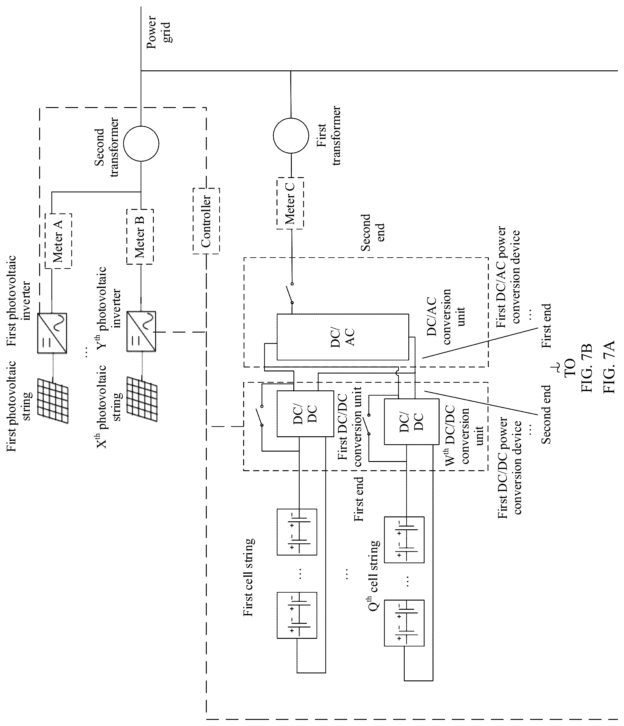 Patent US12322975 Figure 8 – Energy storage system and photovoltaic energy storage system
