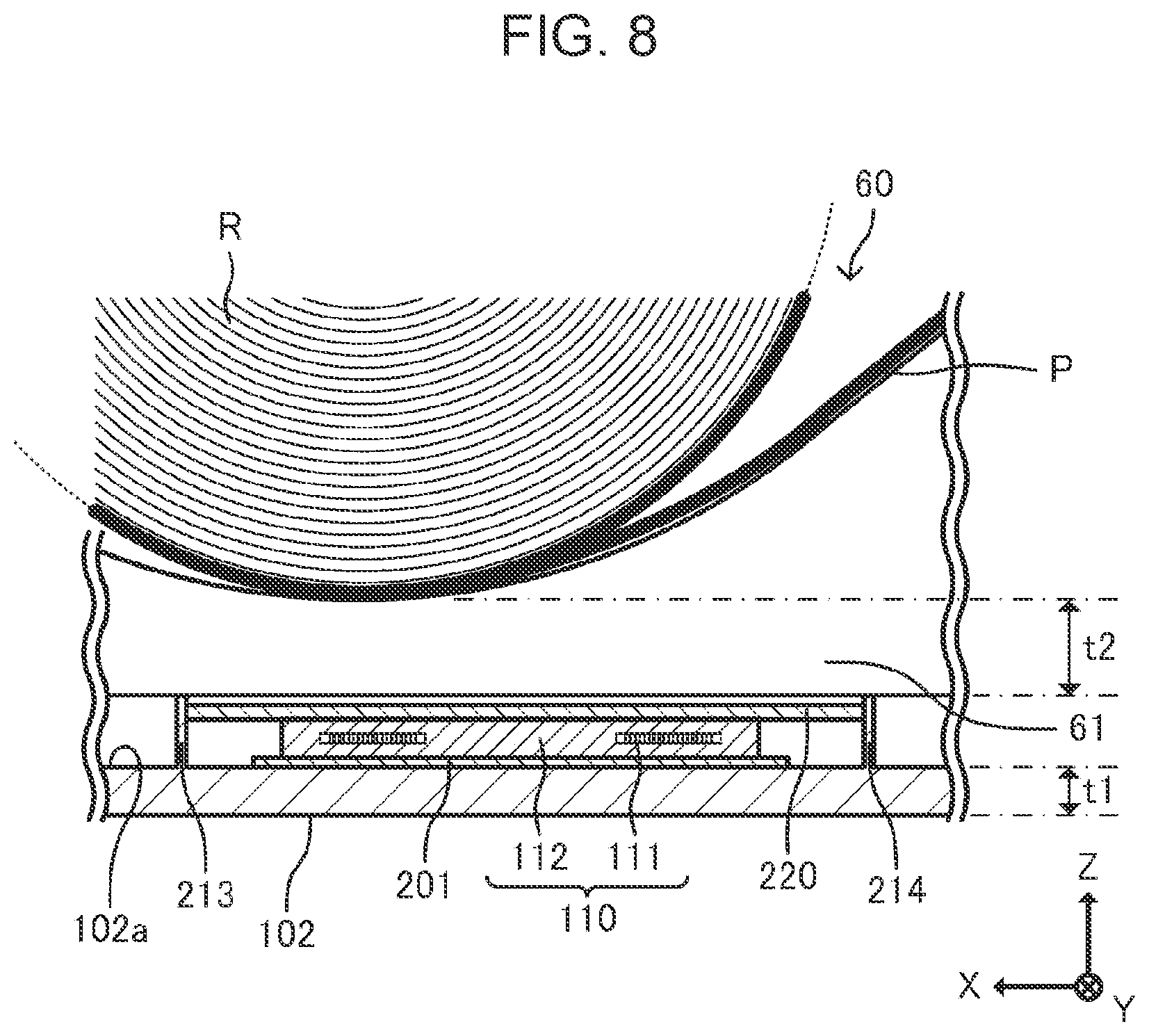 Patent US12322978 Figure 8 – Mobile printer