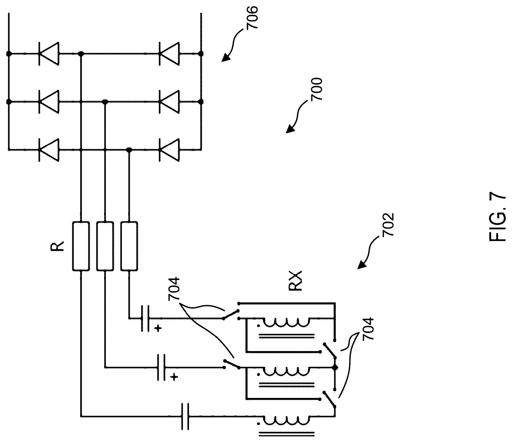 Patent US12322984 Figure 7 – Interoperable wireless charging with polyphase coil network