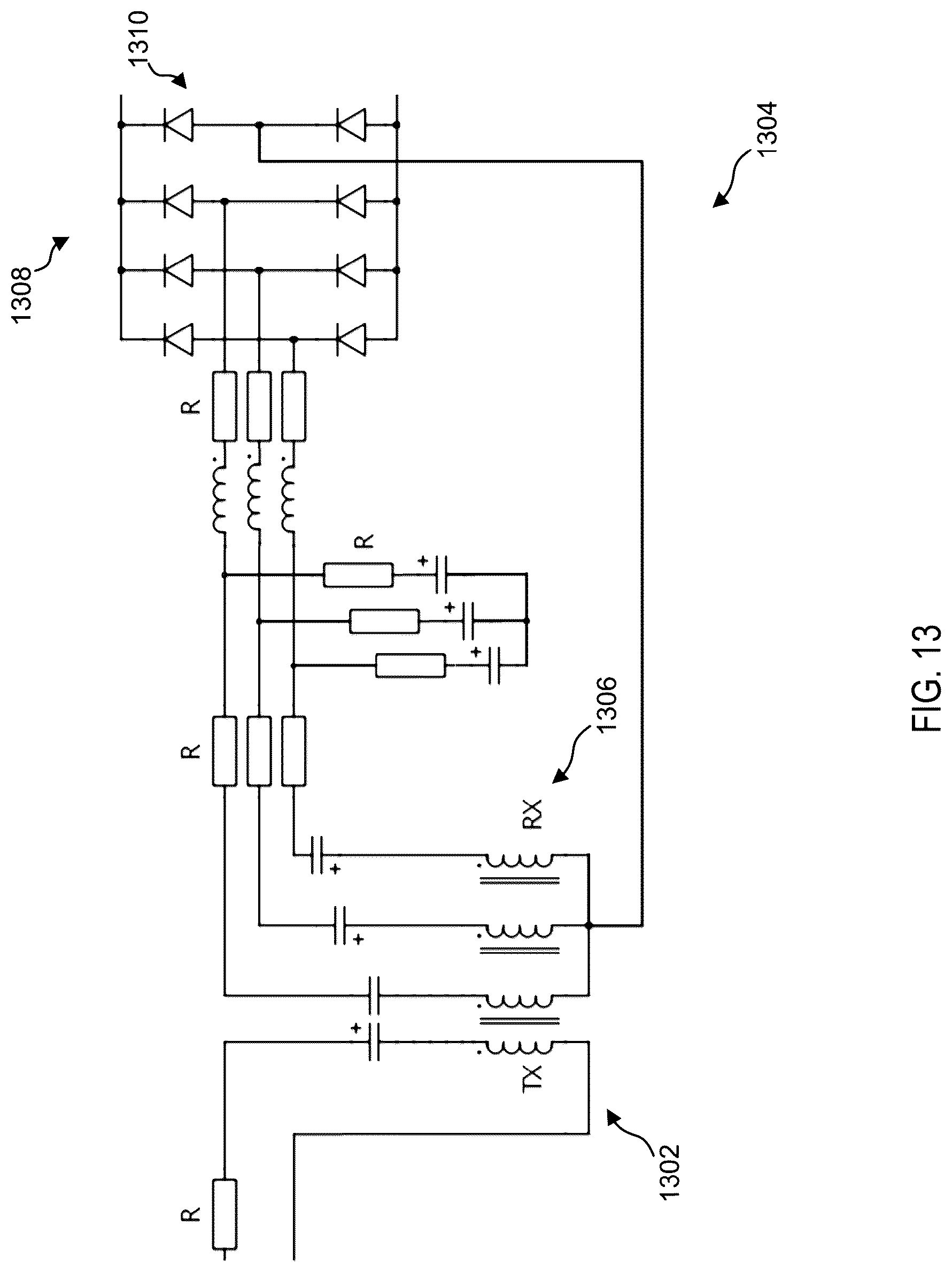 Patent US12322984 Figure 13 – Interoperable wireless charging with polyphase coil network