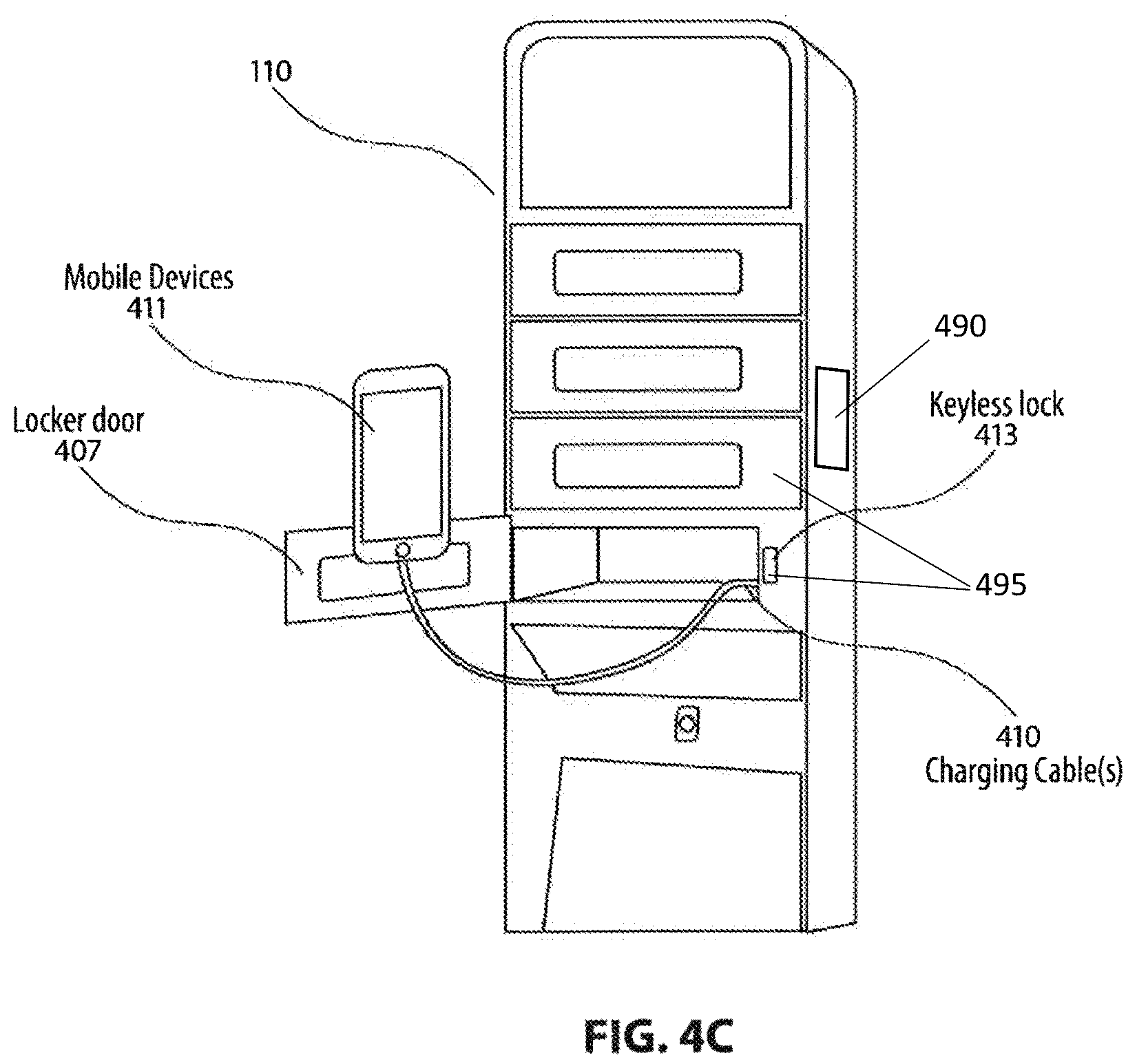 Patent US12322986 Figure 6 – System and method for providing interconnected and secure mobile device charging stations
